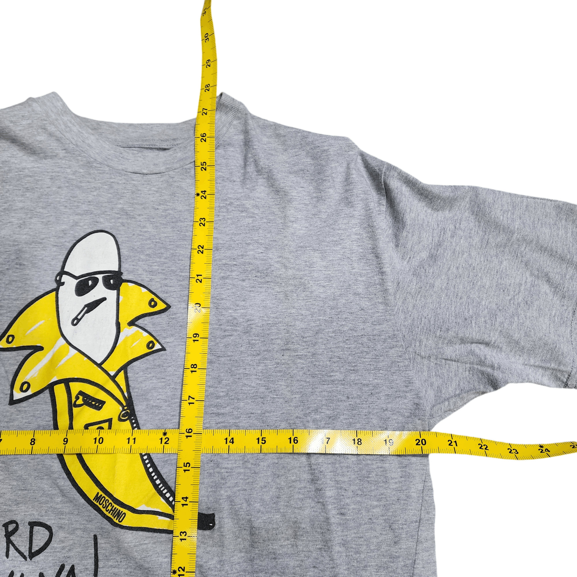 Moschino × Vintage 🇮🇹 Vintage Moschino Hard Banana shirt made in Italy tees Size US M / EU 48-50 / 2 - 6 Thumbnail