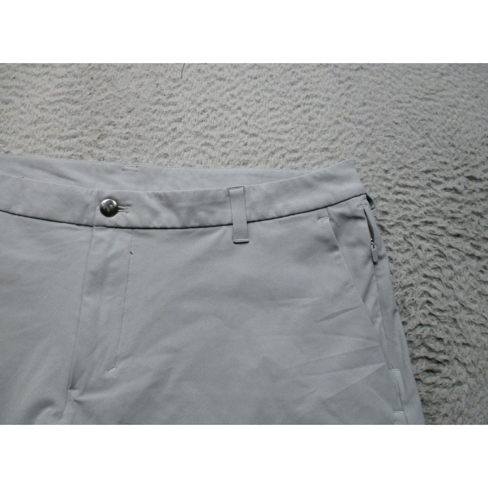 Lululemon Lululemon Mens Regular Gray Athletic Performance Shorts 38 - Zip Size US 38 / EU 54 - 2 Thumbnail