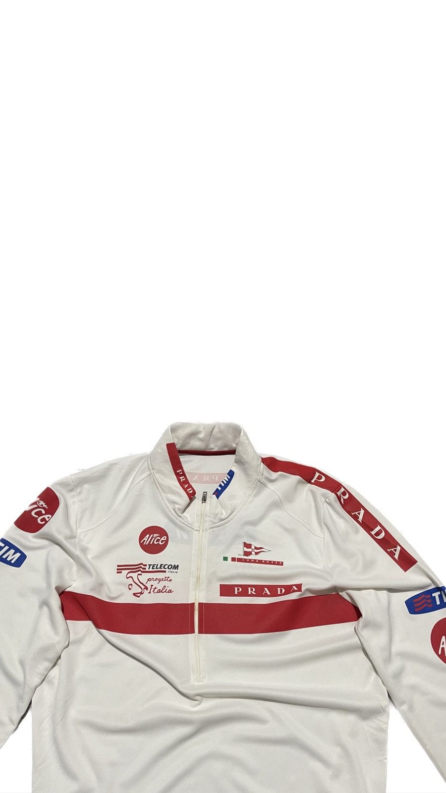 Prada 2007 Prada Luna Rossa Team Sailing Jersey Size US XL / EU 56 / 4 - 6 Thumbnail