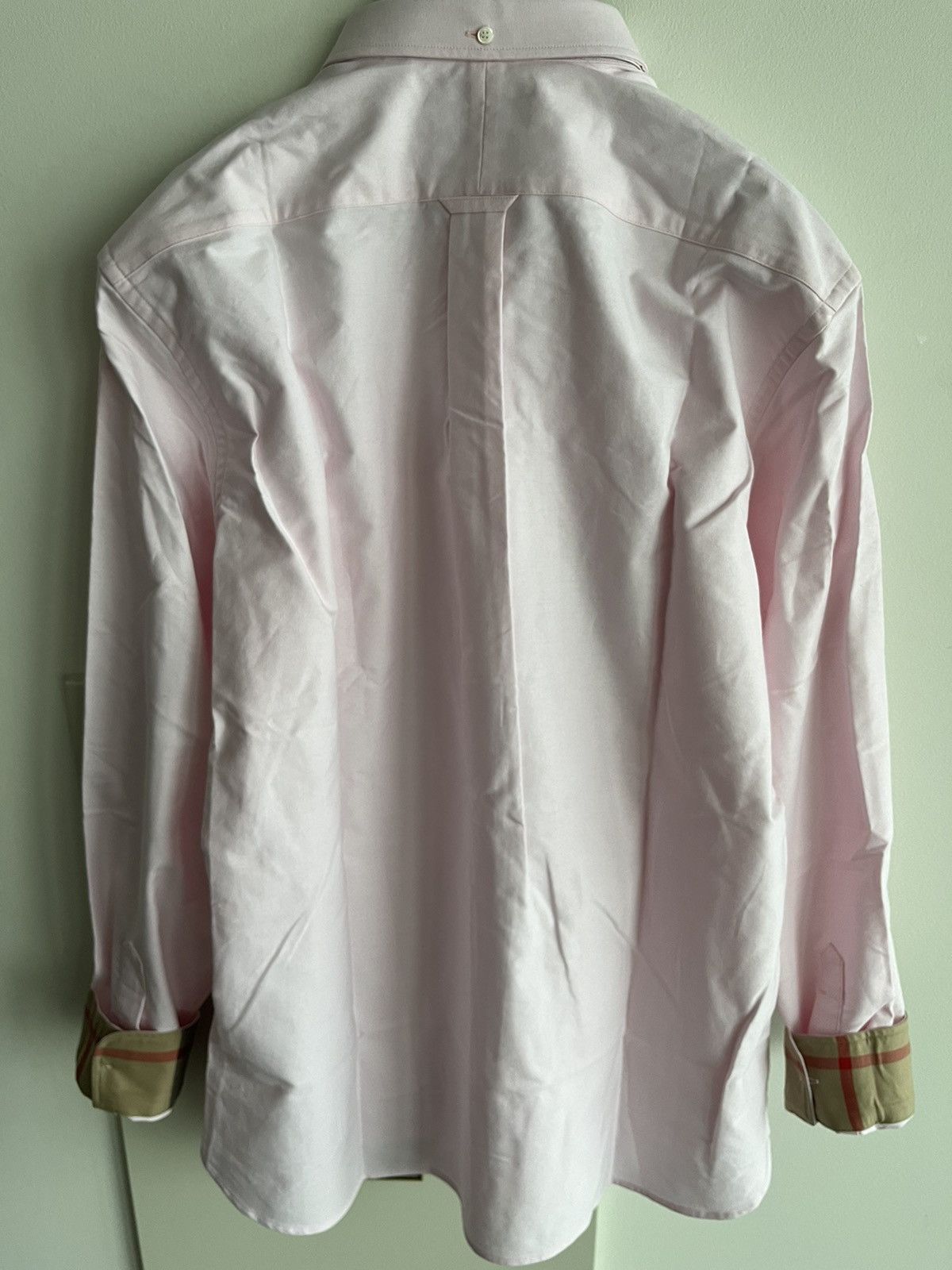 Burberry Sold out Brand New Classic Burberry Check Logo Dressy Shirt Size US L / EU 52-54 / 3 - 13 Thumbnail