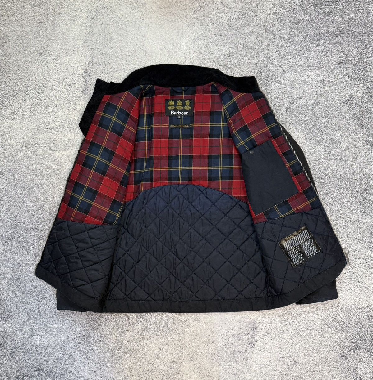 Barbour Barbour Barnby Wax Jacket Men M Black Waxed Cotton Coat Logo Size US M / EU 48-50 / 2 - 11 Thumbnail