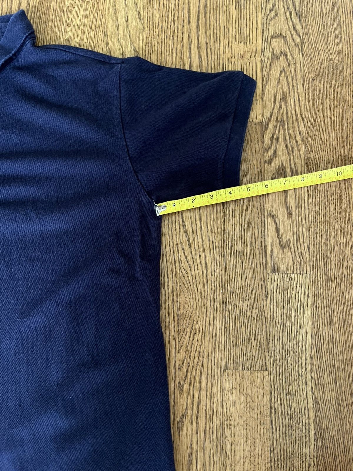 Vintage Vintage Minimalist Navy Polo A.P.C. Acne Ralph Benetton Size US M / EU 48-50 / 2 - 7 Thumbnail