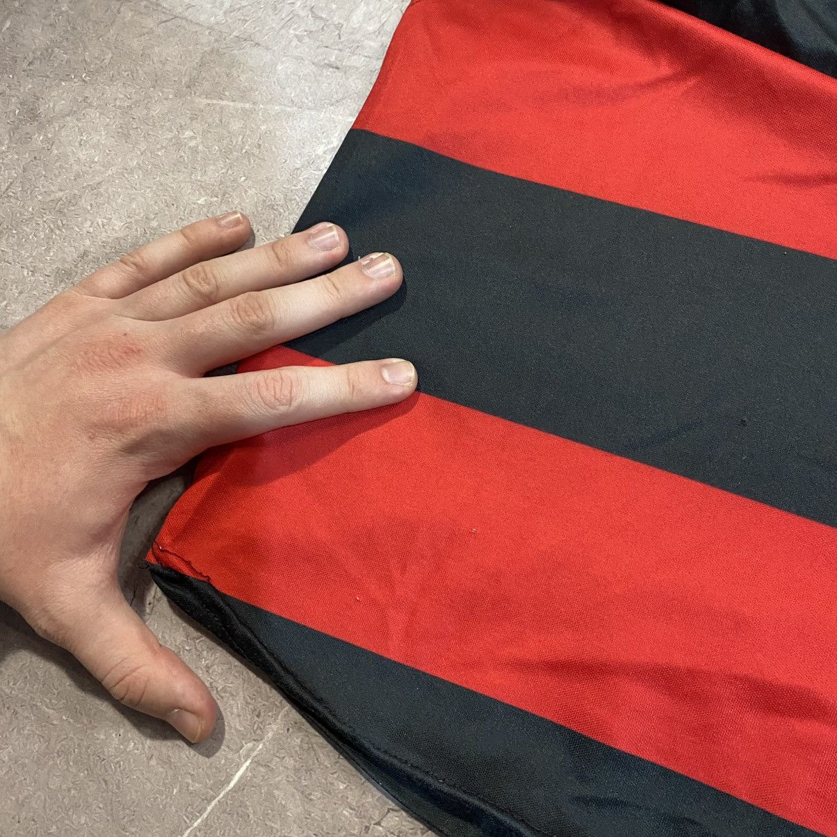 Nike PETROBRAS ! VINTAGE NIKE FLAMENGO TEE SOCCER JERSEY 90s Size US L / EU 52-54 / 3 - 14 Thumbnail