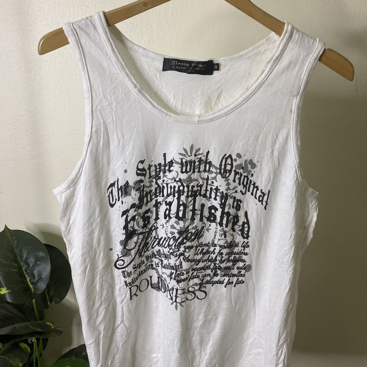 Japanese Brand Thruxton Seditonaries Poem Cyber Gothic Punk Ifsixwasnine TT Size US S / EU 44-46 / 1 - 2 Thumbnail
