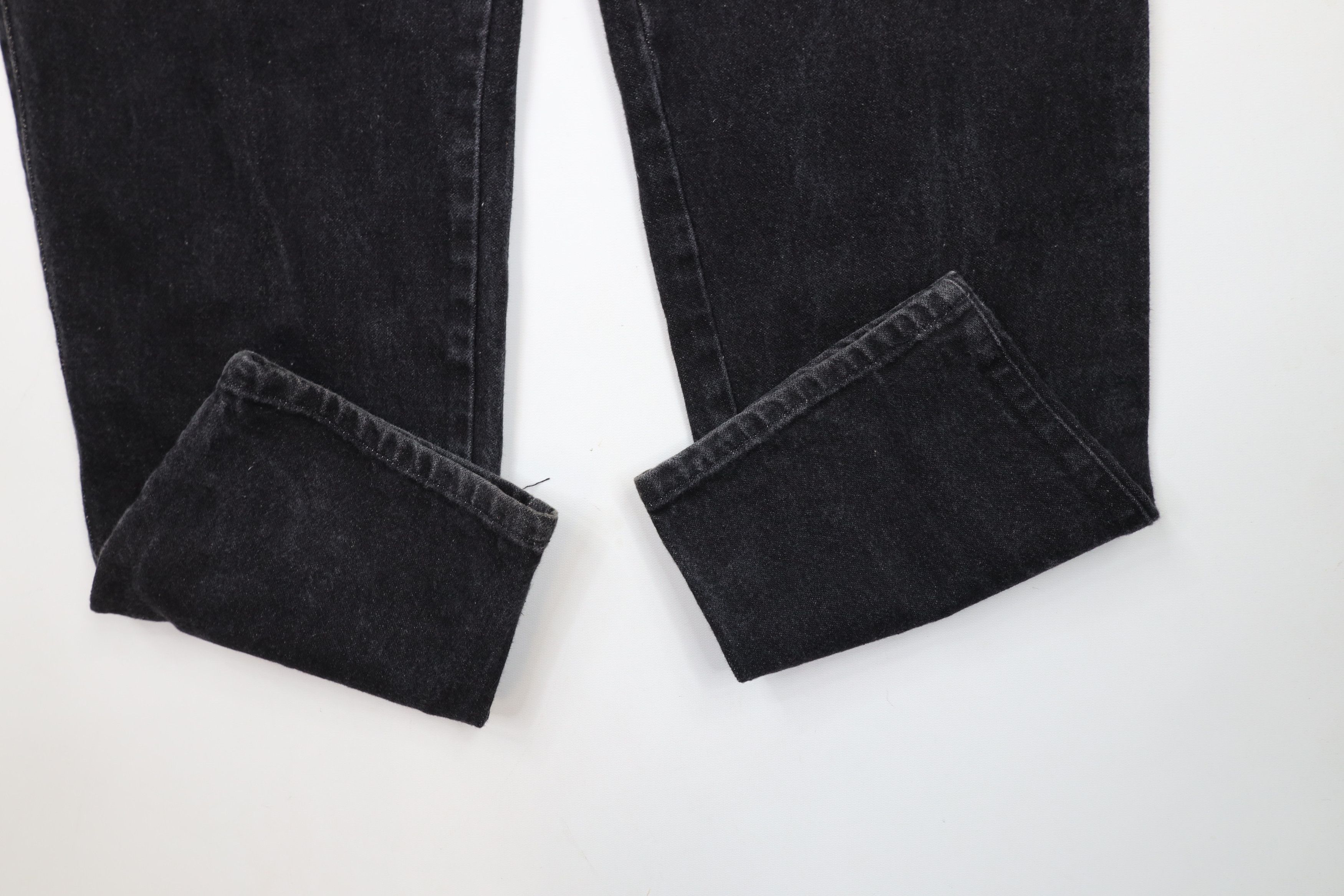 Vintage Vintage 90s Streetwear Relaxed Tapered Leg Denim Jeans Black Size US 36 / EU 52 - 5 Thumbnail