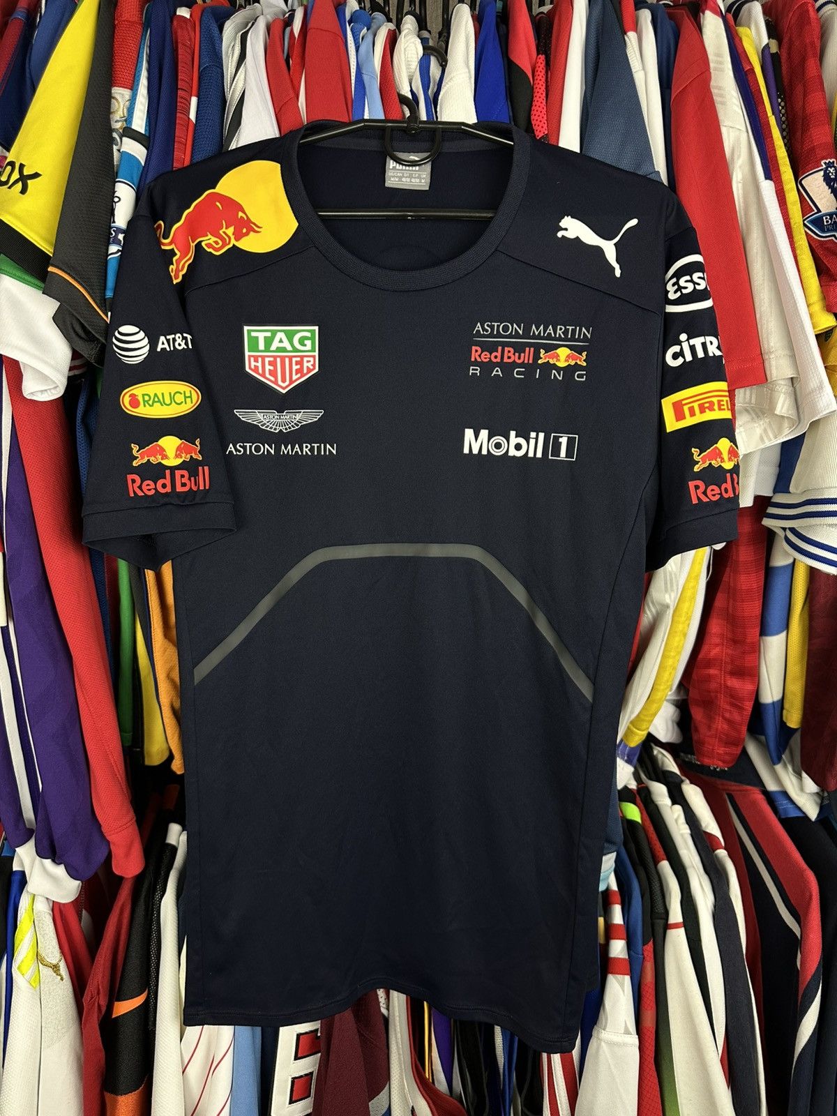 Formula 1 × Puma × Red Bull Puma x Red Bull T-Shirt Aston Martin Racing F1 Team Mobil1 Size US M / EU 48-50 / 2 - 1 Thumbnail