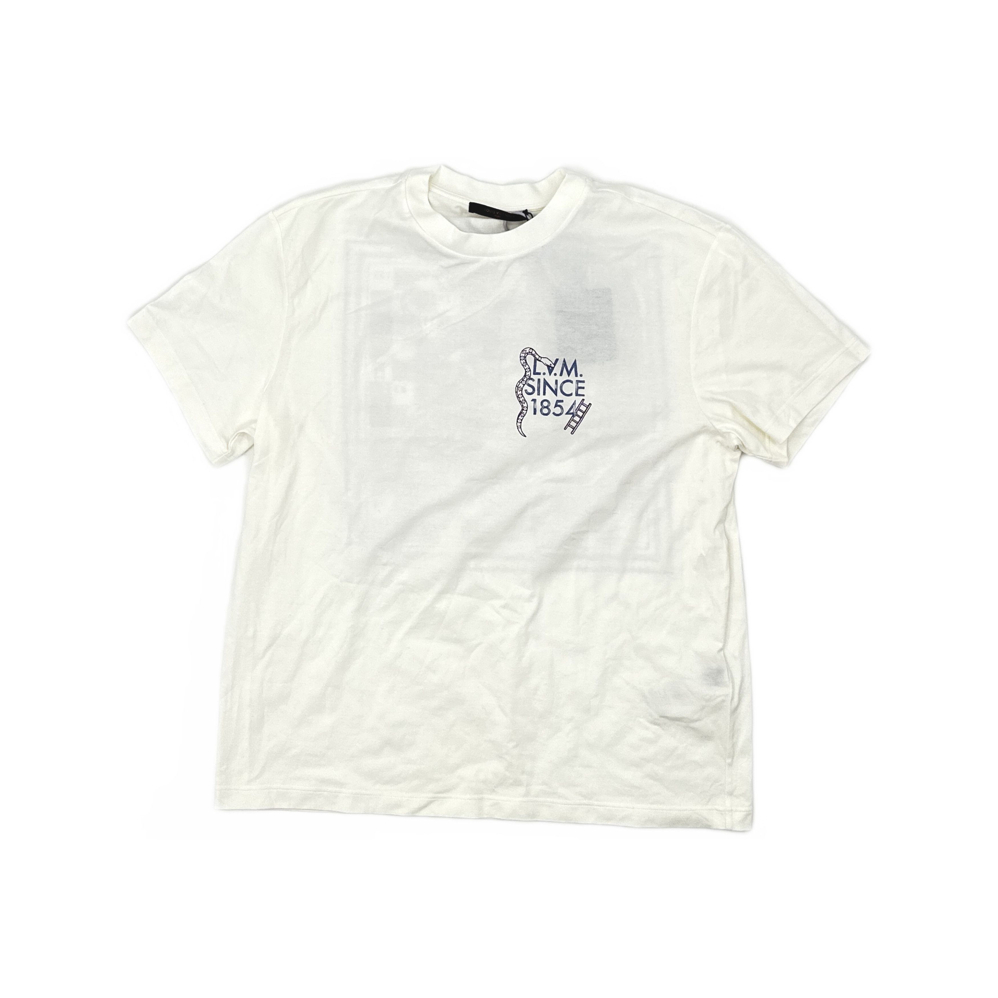 Louis Vuitton Louis Vuitton Snakes and Ladders Print T-Shirt XL Size US XL / EU 56 / 4 - 1 Thumbnail