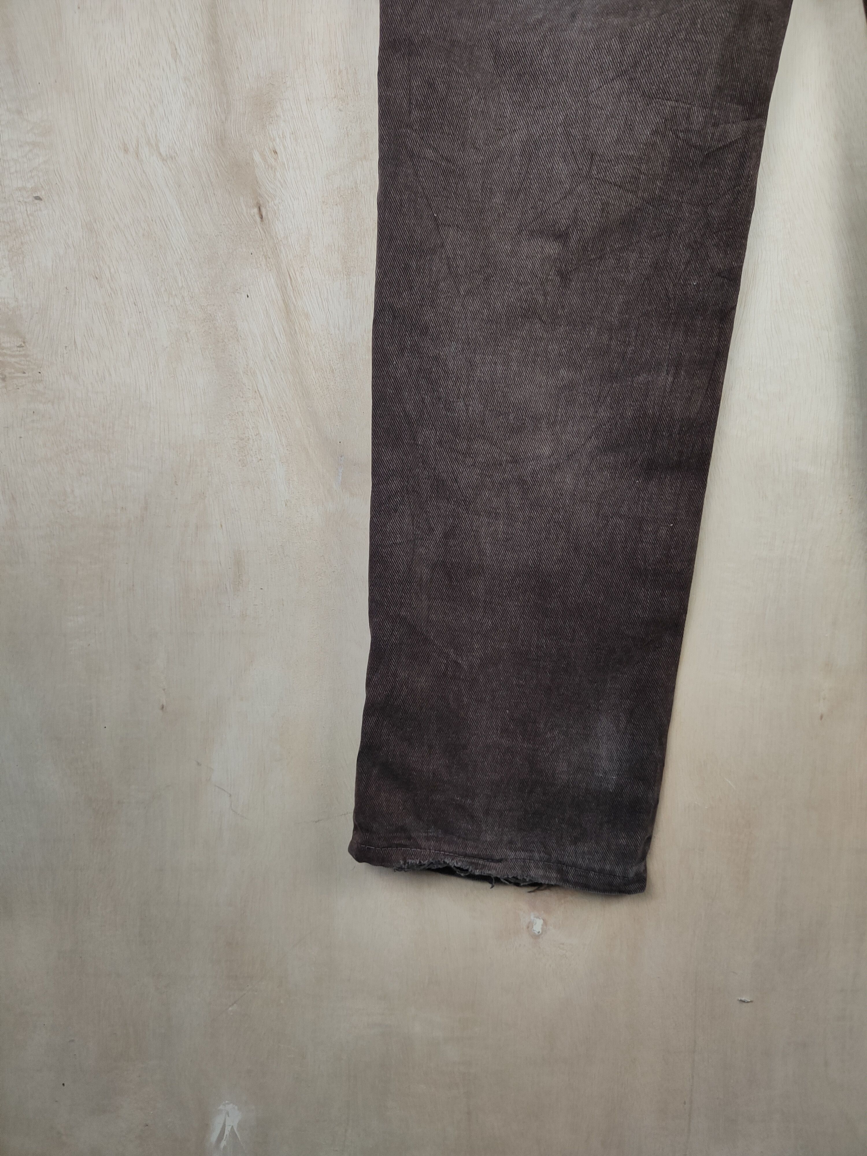 Japanese Brand Japanese Brand Dark Brown Faded pants #S2455 Size US 30 / EU 46 - 9 Thumbnail