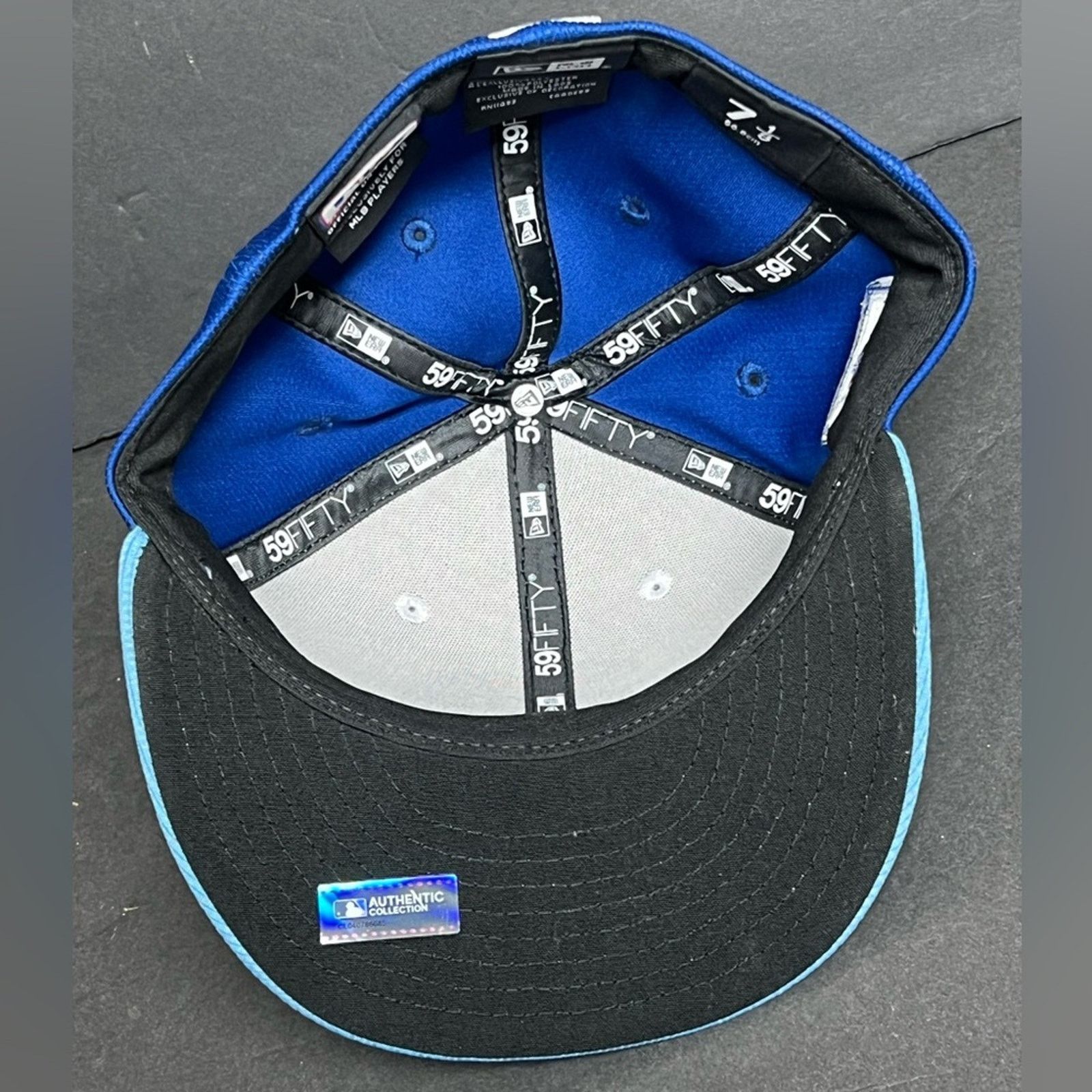 New Era Toronto Blue Jays 2024 GAME USED PLAYERS SPRING TRAINING HAT Size ONE SIZE - 5 Thumbnail
