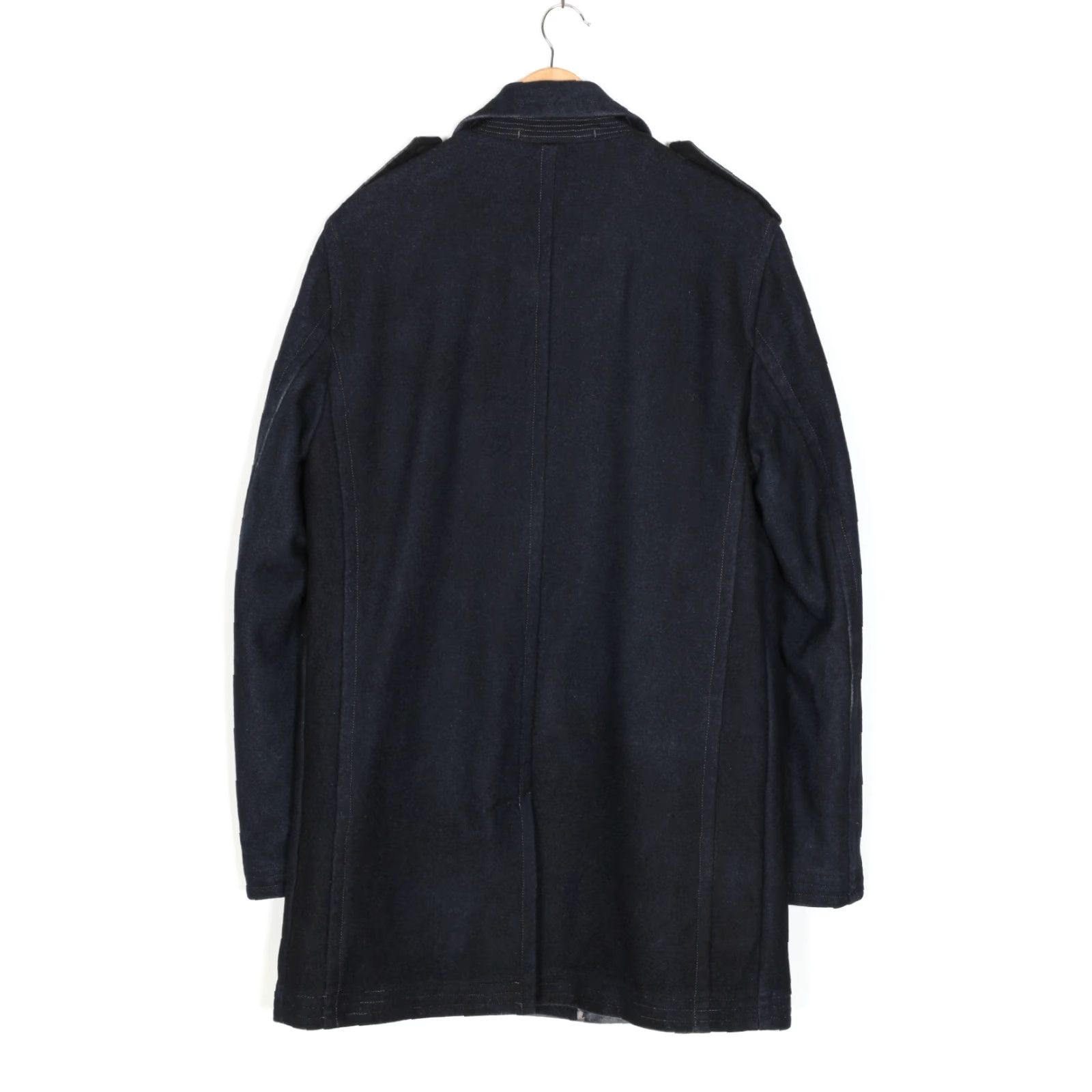 Doublet C.P. COMPANY Vintage Double Breasted Wool Pea Coat Men L EU 50 UK 40 Javaed? Size US L / EU 52-54 / 3 - 2 Thumbnail