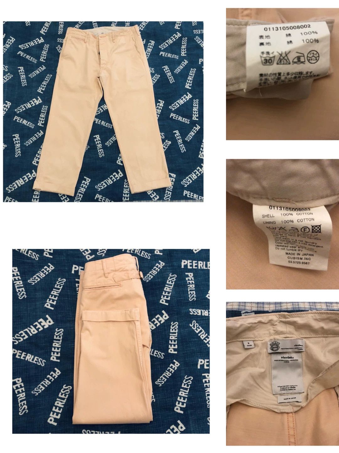 Visvim Visvim 13SS High-Water Chino Giza45 Size US 32 / EU 48 - 1 Thumbnail