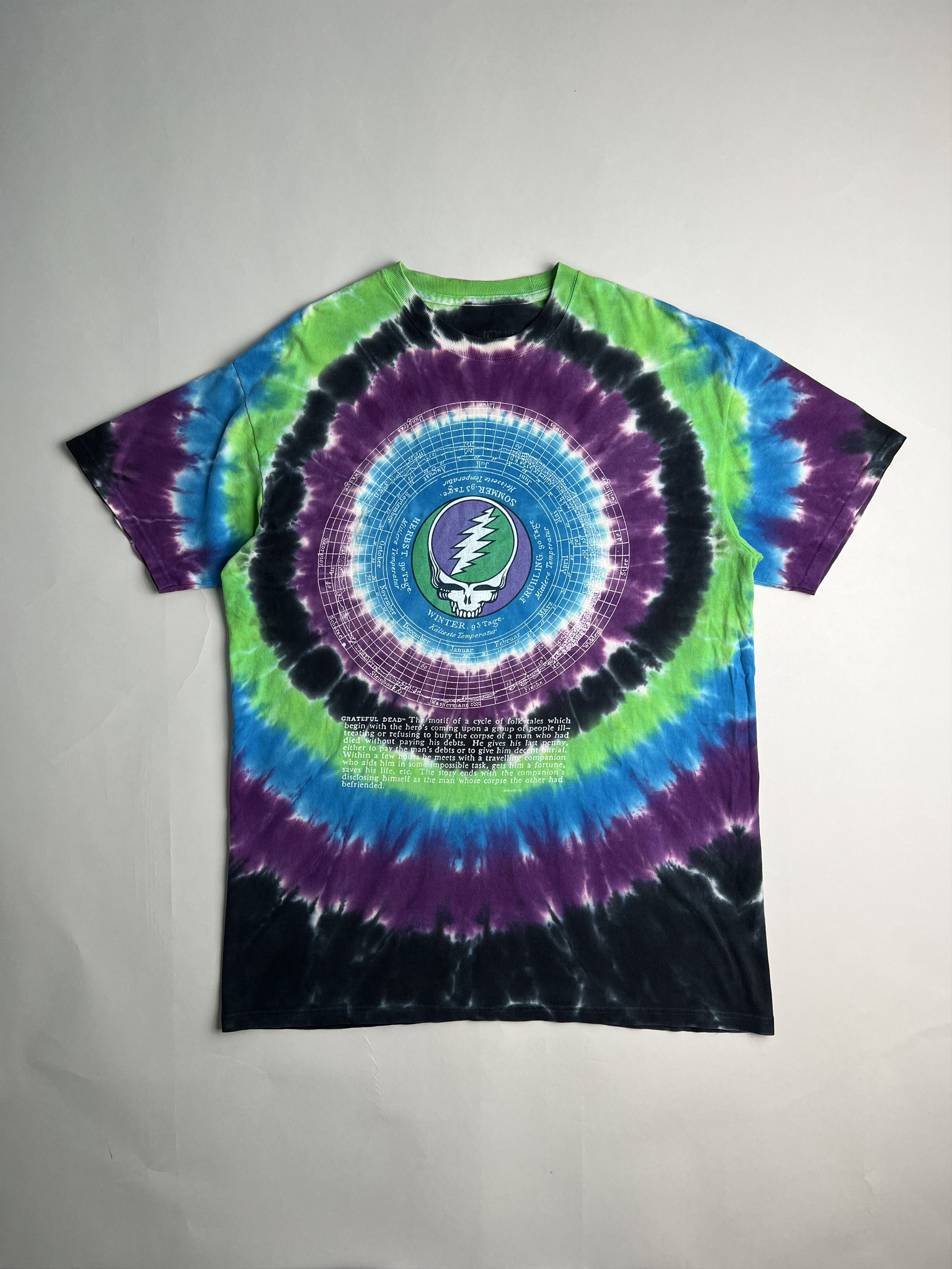 Band Tees × Grateful Dead × Rap Tees GRATEFUL DEAD TIE DYE VINTAGE T-SHIRT LARGE Size US L / EU 52-54 / 3 - 1 Thumbnail