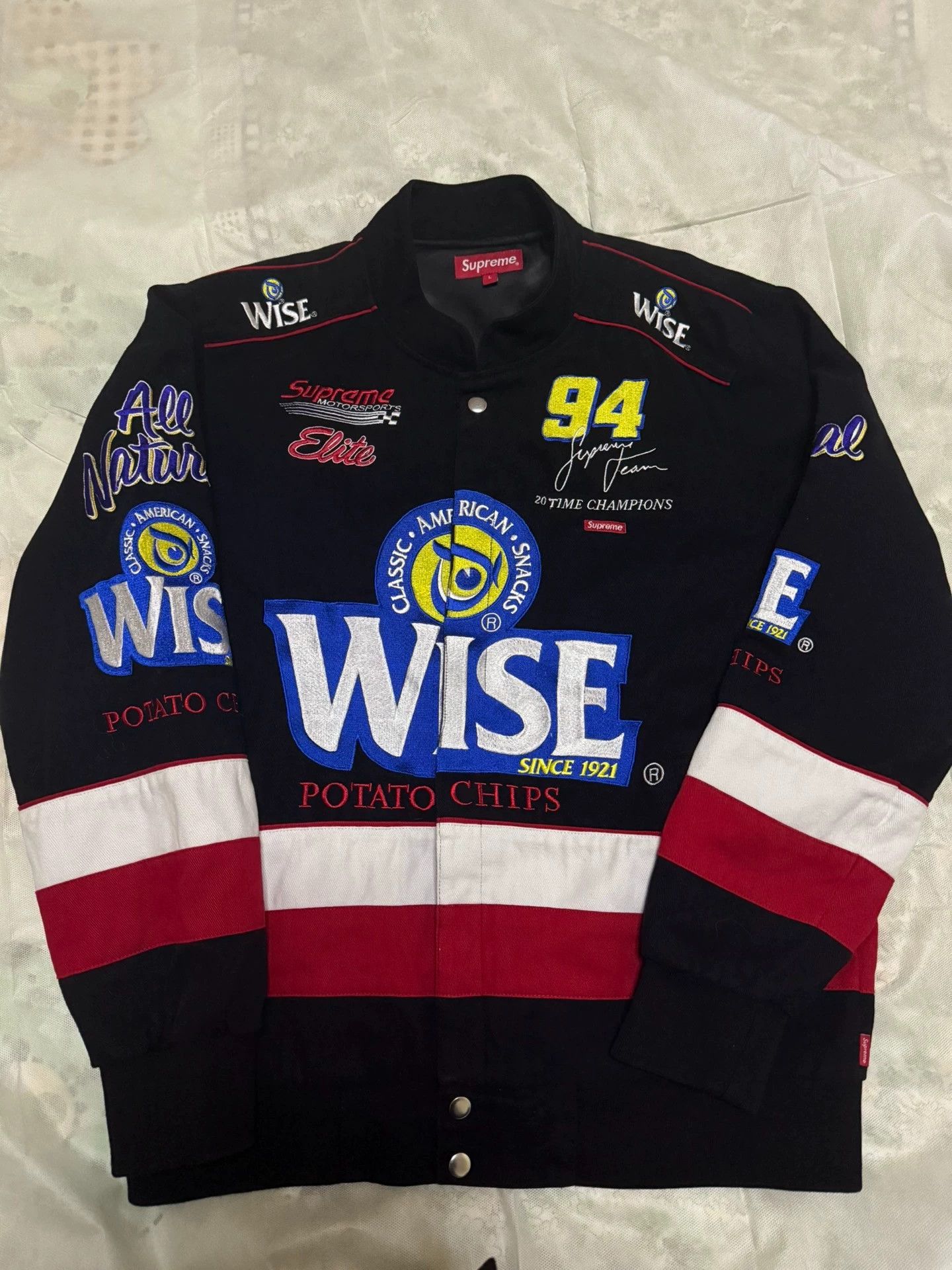 Supreme Supreme Wise Racing Jacket New Unworn Size L Size US L / EU 52-54 / 3 - 1 Thumbnail