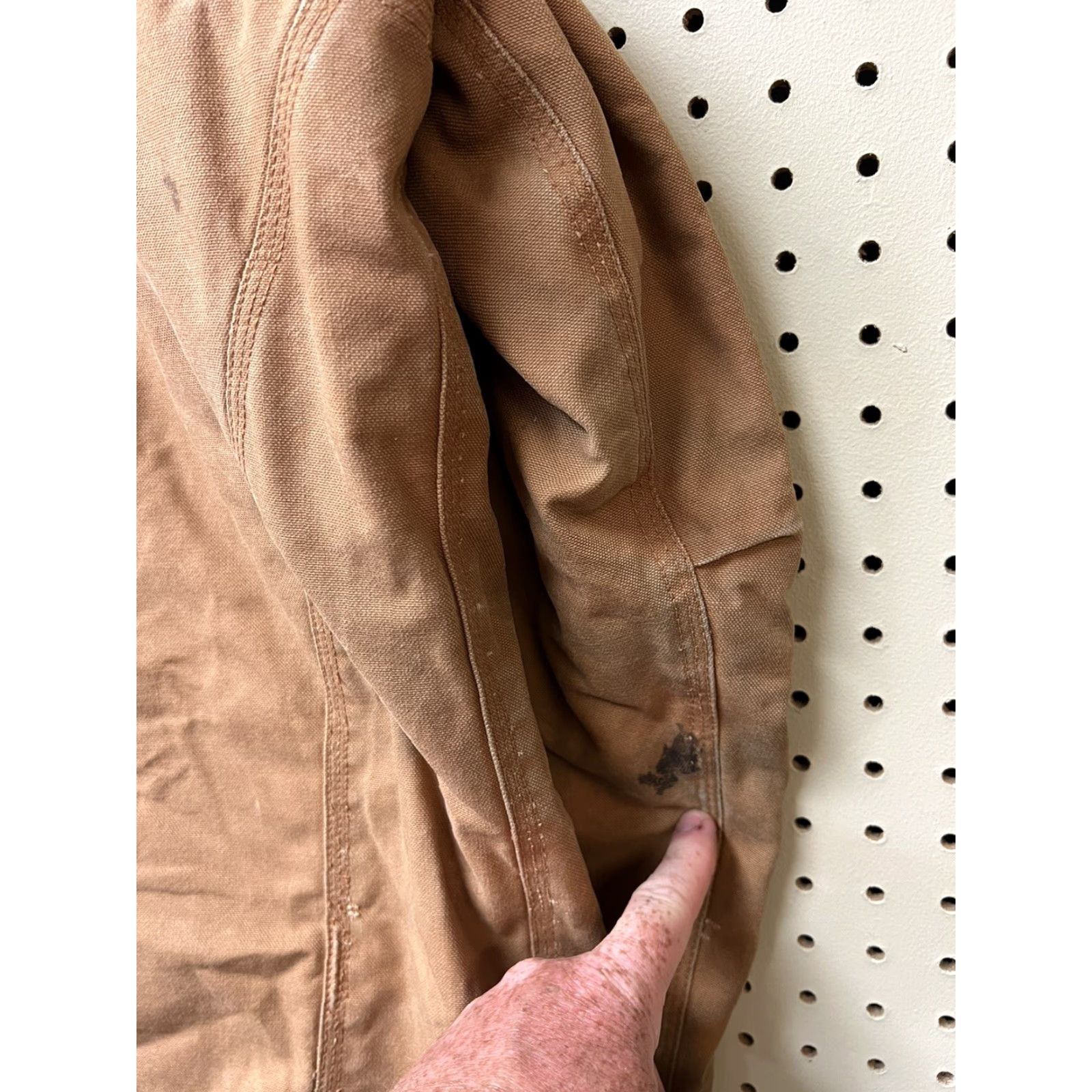 Walls VINTAGE Walls Blizzard Pruf Insulated Corduroy Cotton Work Jacket Large T Mens Jacket Camel Brown 90s Logo Pockets Full Zip Mid-Length Size US L / EU 52-54 / 3 - 3 Thumbnail