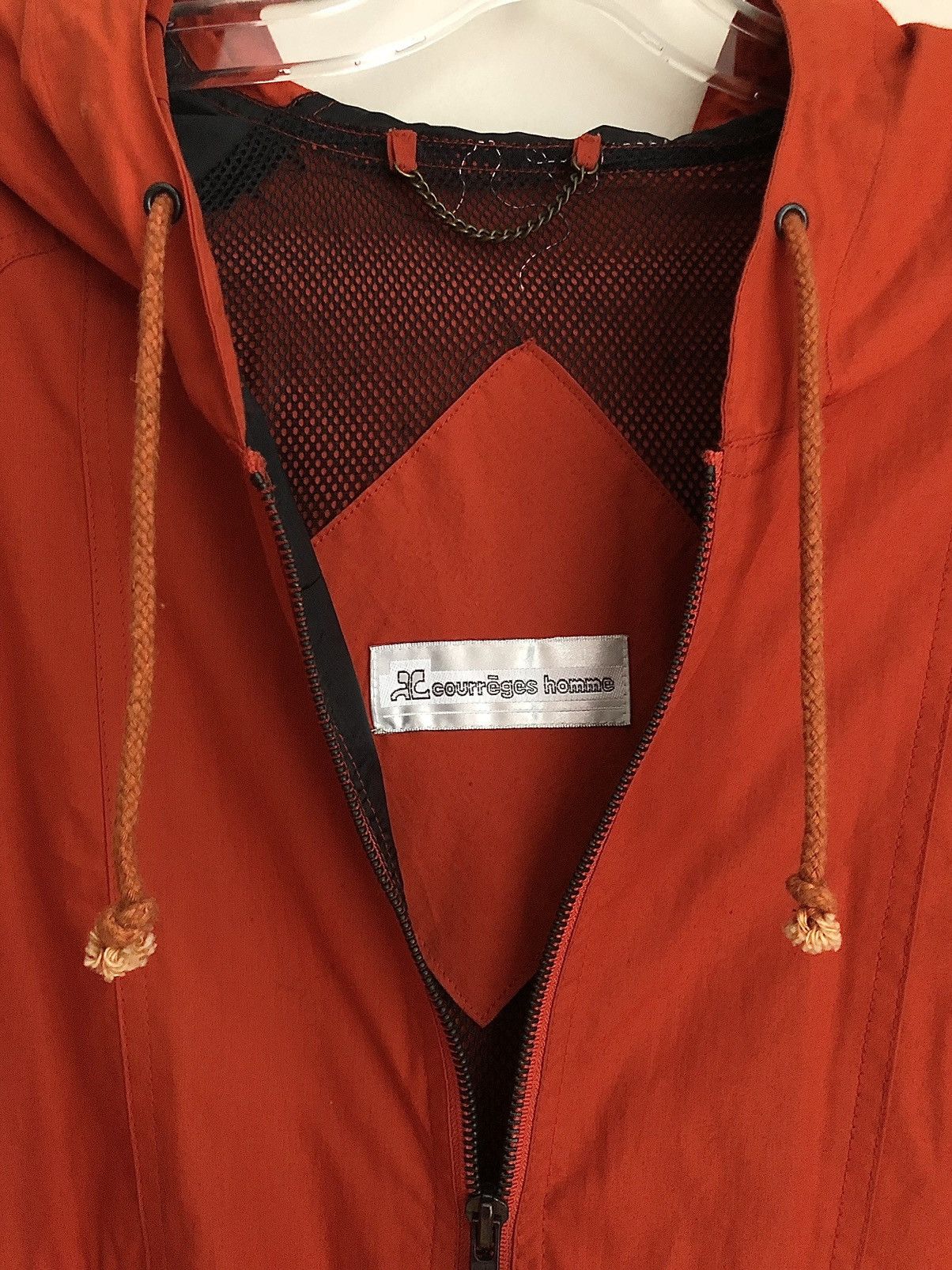Andre Courreges × Courreges Courrèges Homme Vintage Burnt Orange Nautical Logo Jacket Size US L / EU 52-54 / 3 - 23 Thumbnail