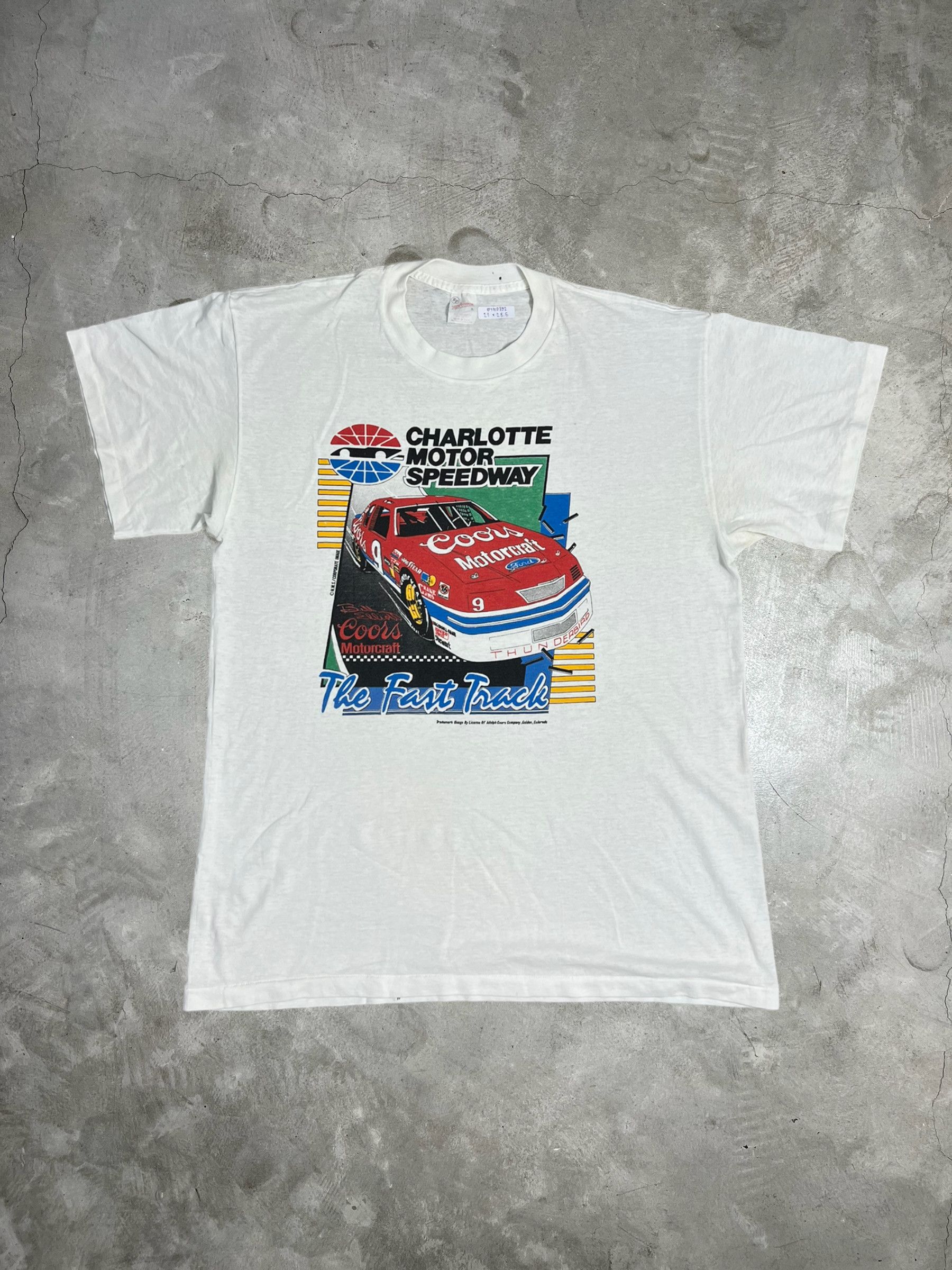 NASCAR Vtg 80s NASCAR Bill Elliott Coors Motorcraft (XL) GTMD892 Size US XL / EU 56 / 4 - 1 Thumbnail