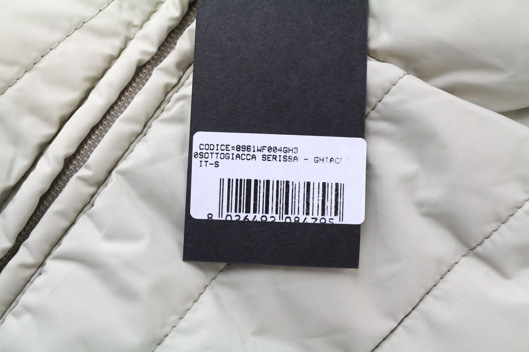 Other SERISSA S Beige Lined Zipped Padded Jacket 74441 Size S / US 4 / IT 40 - 5 Thumbnail