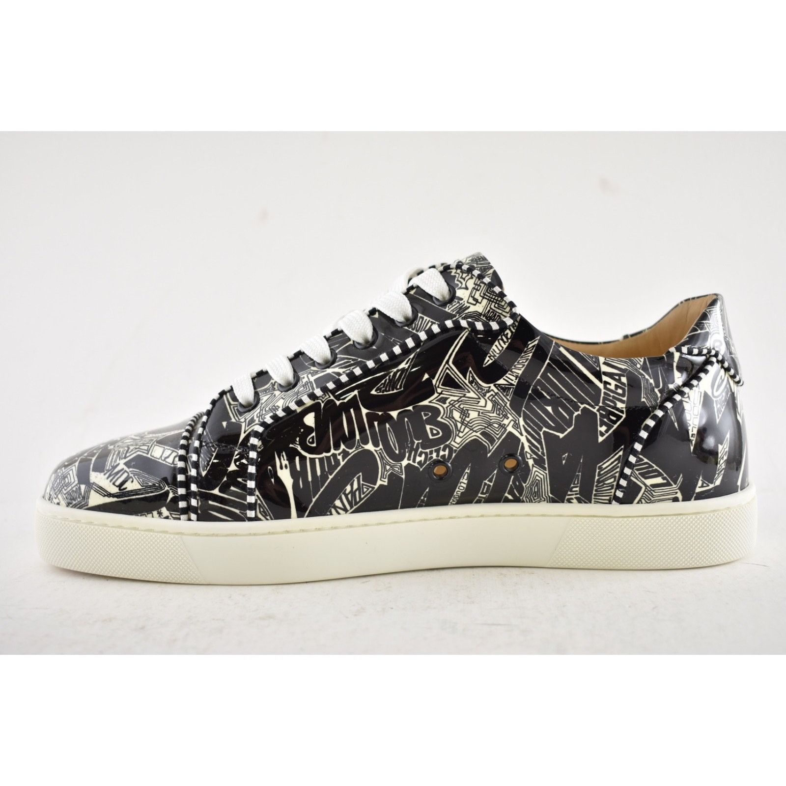 Christian Louboutin Christian Louboutin Seavaste Orlato Flat Black Nicograf Low Size US 11 / EU 44 - 9 Thumbnail