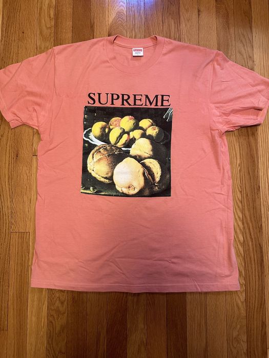 Supreme still life cheap tee terra cotta