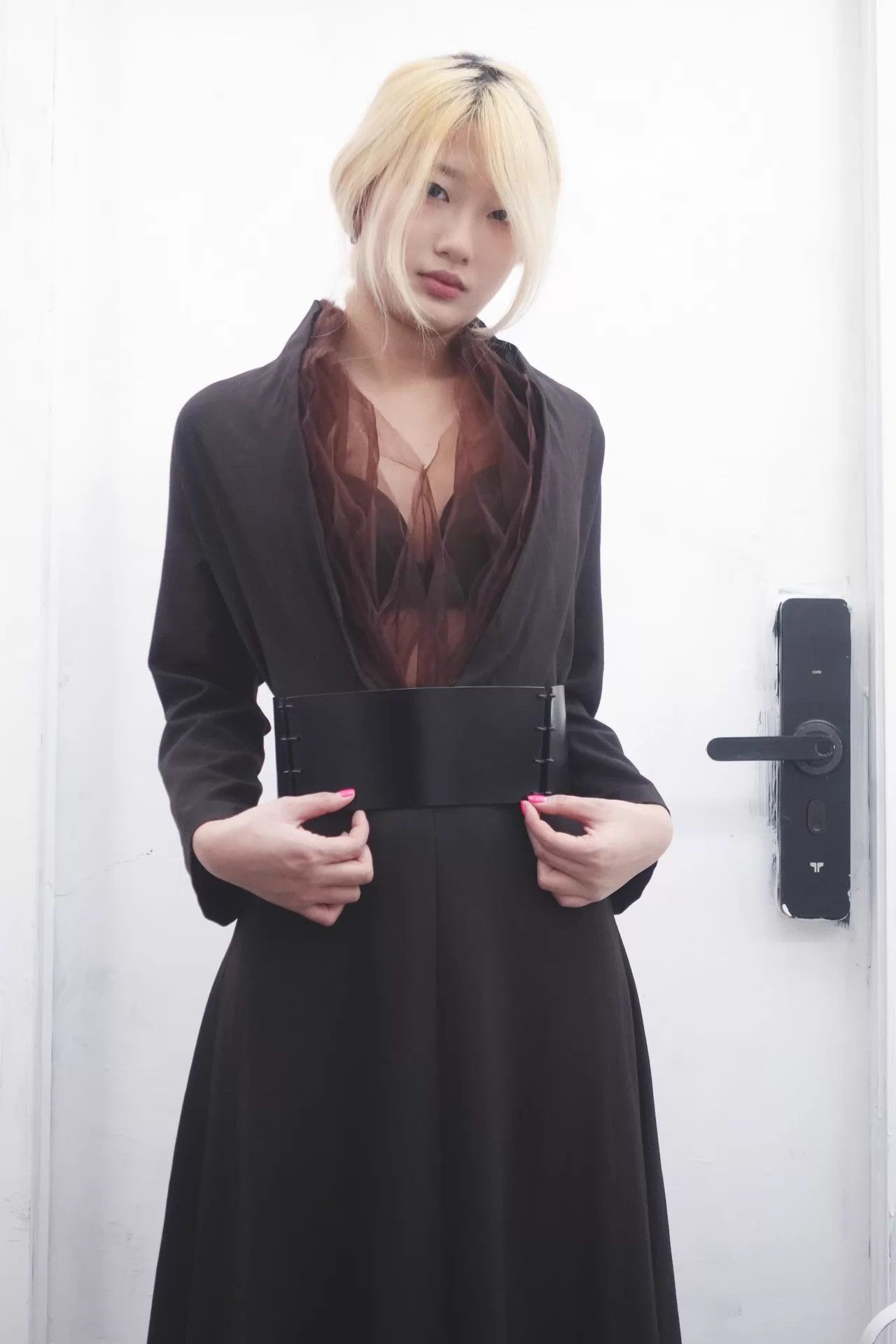 Ann Demeulemeester Ann Demeulemeester 4-Panel Cowhide Waist Belt Size S Size ONE SIZE - 2 Thumbnail