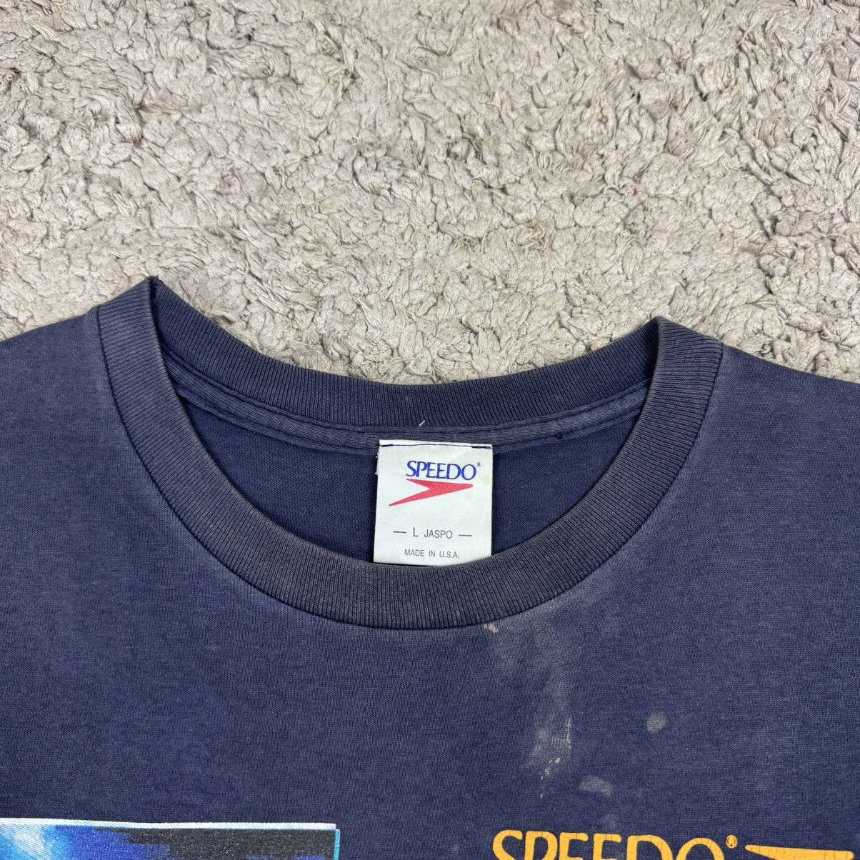 Speedo Vintage 90’s Speedo 40th All Japan Championships T-shirt Size US L / EU 52-54 / 3 - 10 Thumbnail