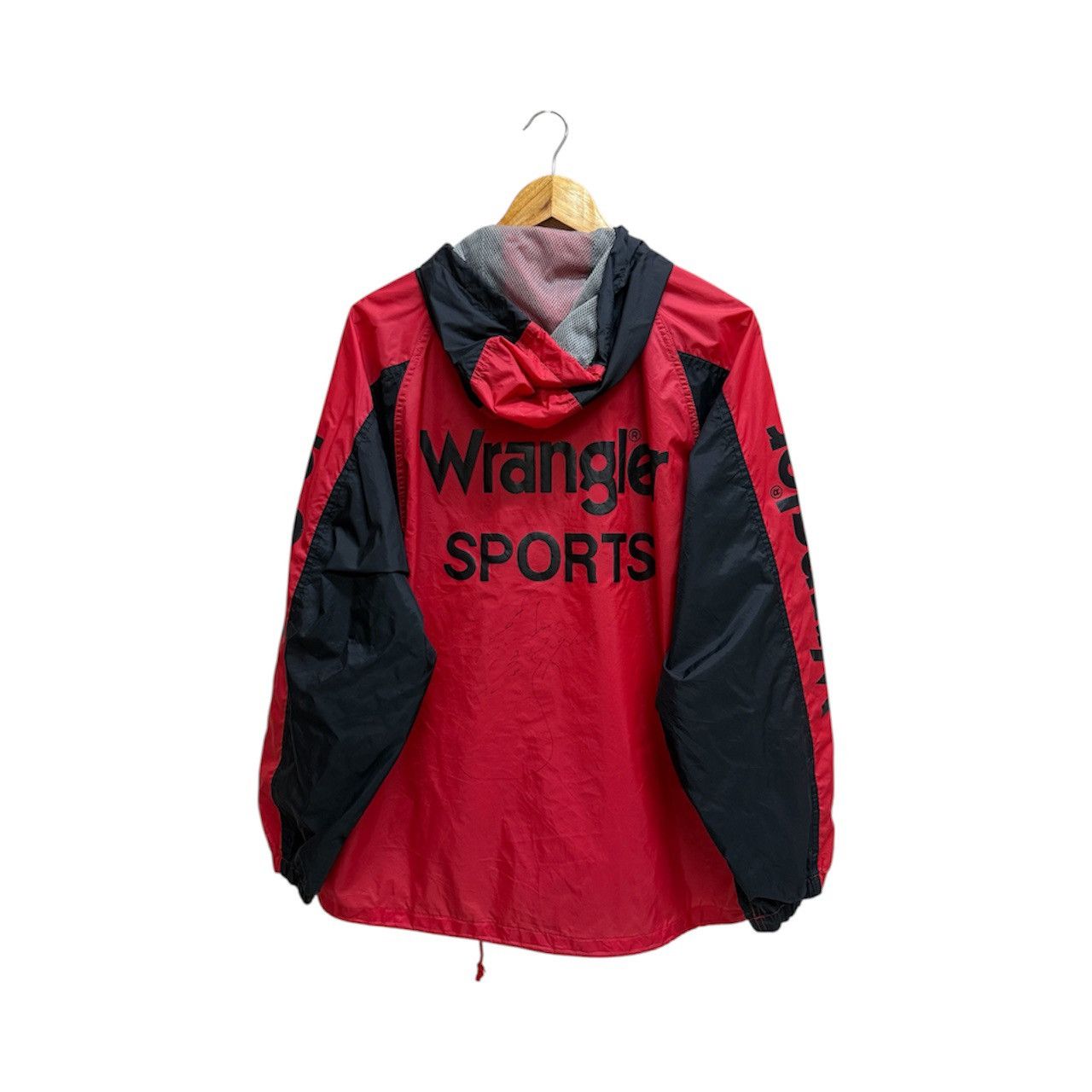 Wrangler VINTAGE 90s WRANGLER SPORTS BIGLOGO HIT COACH WINDBREAKER Size US XL / EU 56 / 4 - 1 Thumbnail