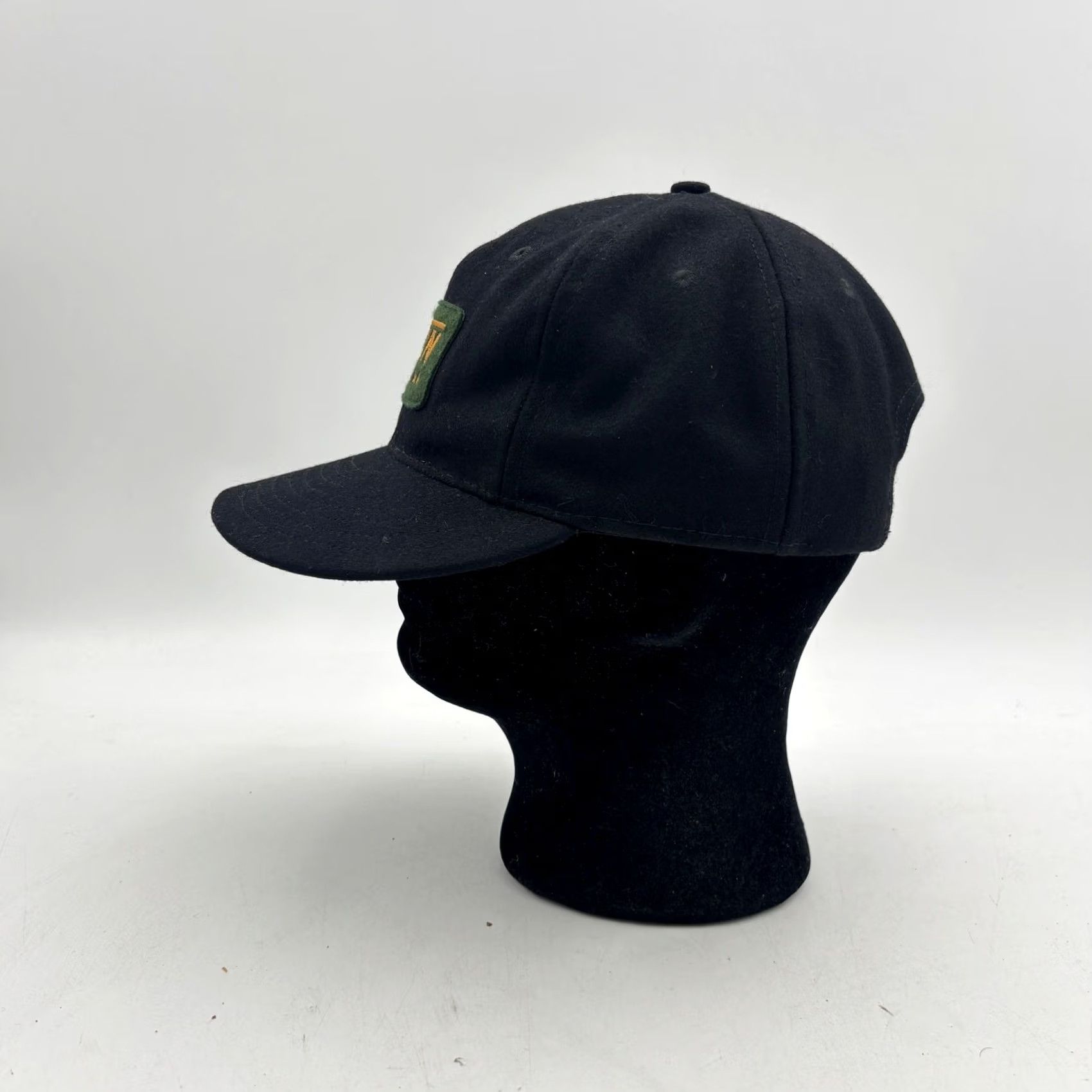 Filson Filson x Ebbets Field Flannels Wool Hat Adjustable Cap Black Mens One Size Baseball Cap Size ONE SIZE - 5 Thumbnail