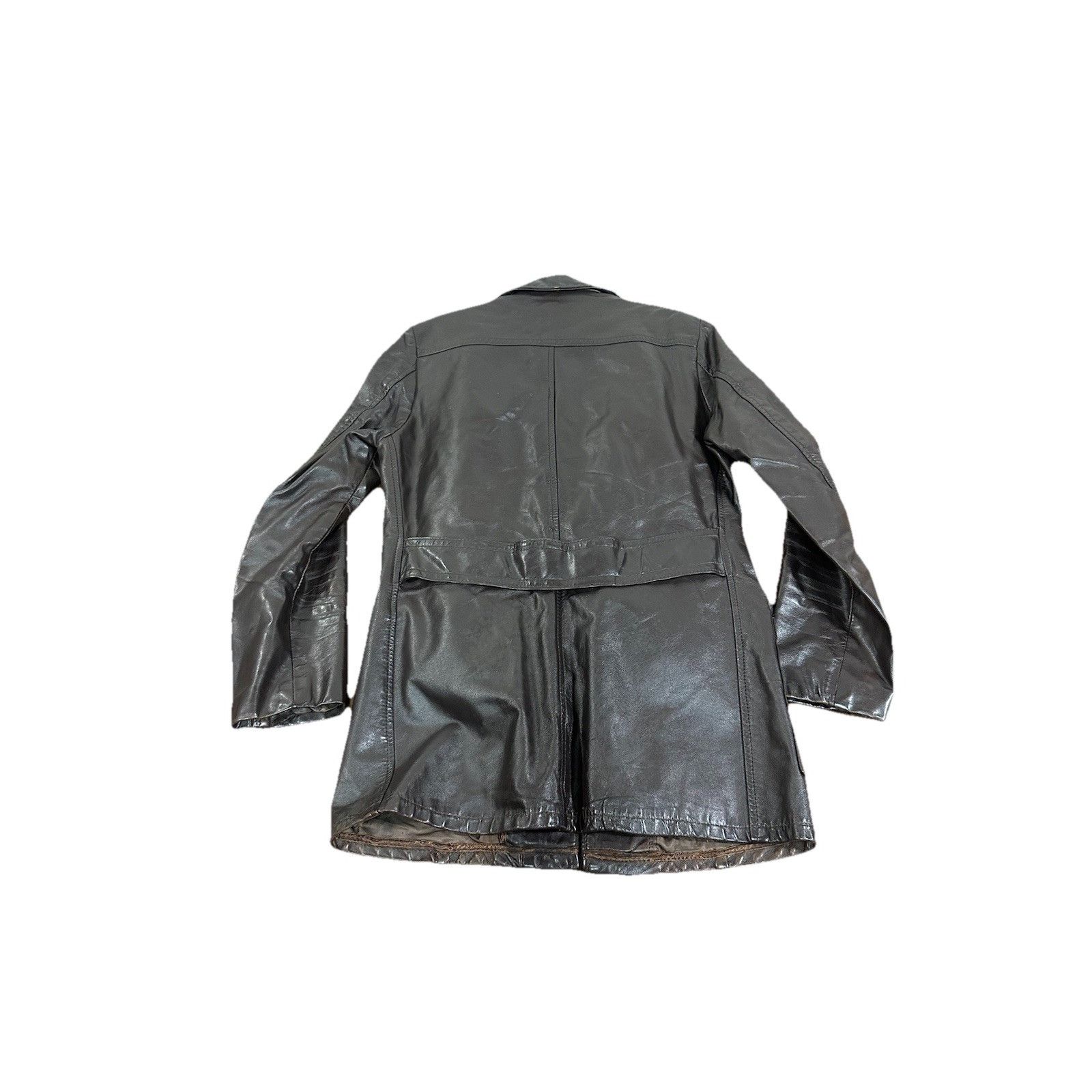Sears Vintage Sears The Leather Shop Brown Jacket Coat Fur Lined 7 Size US M / EU 48-50 / 2 - 5 Thumbnail