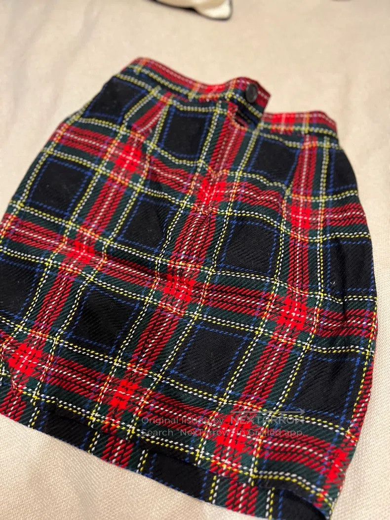 Other Vivienne Westwood size S Red and green checkered bubble ski Size 42" / US 20 - 2 Thumbnail