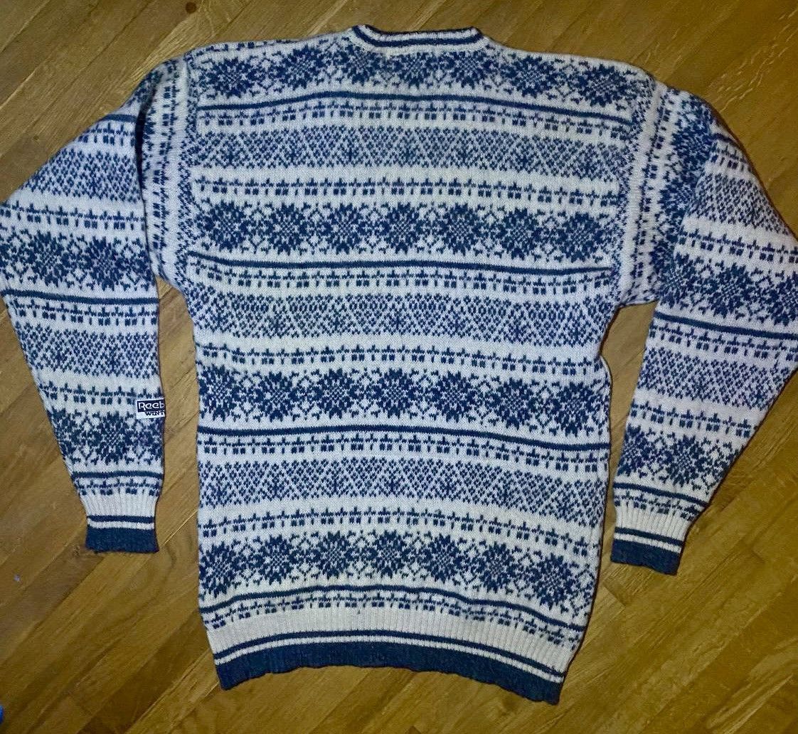 Reebok Vintage Reebok wintersport wool sweater Size US M / EU 48-50 / 2 - 2 Thumbnail