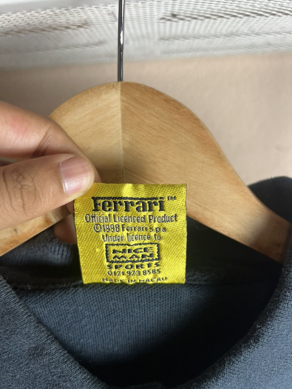 Ferrari × Vintage Vintage Ferrari Polos Sun Faded Polos Size US XL / EU 56 / 4 - 11 Thumbnail