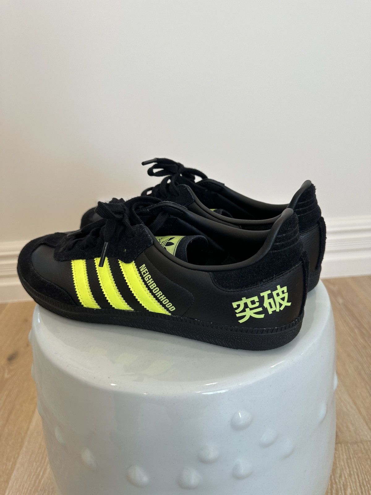 Adidas x Neighborhood Samba Black/Neon Green