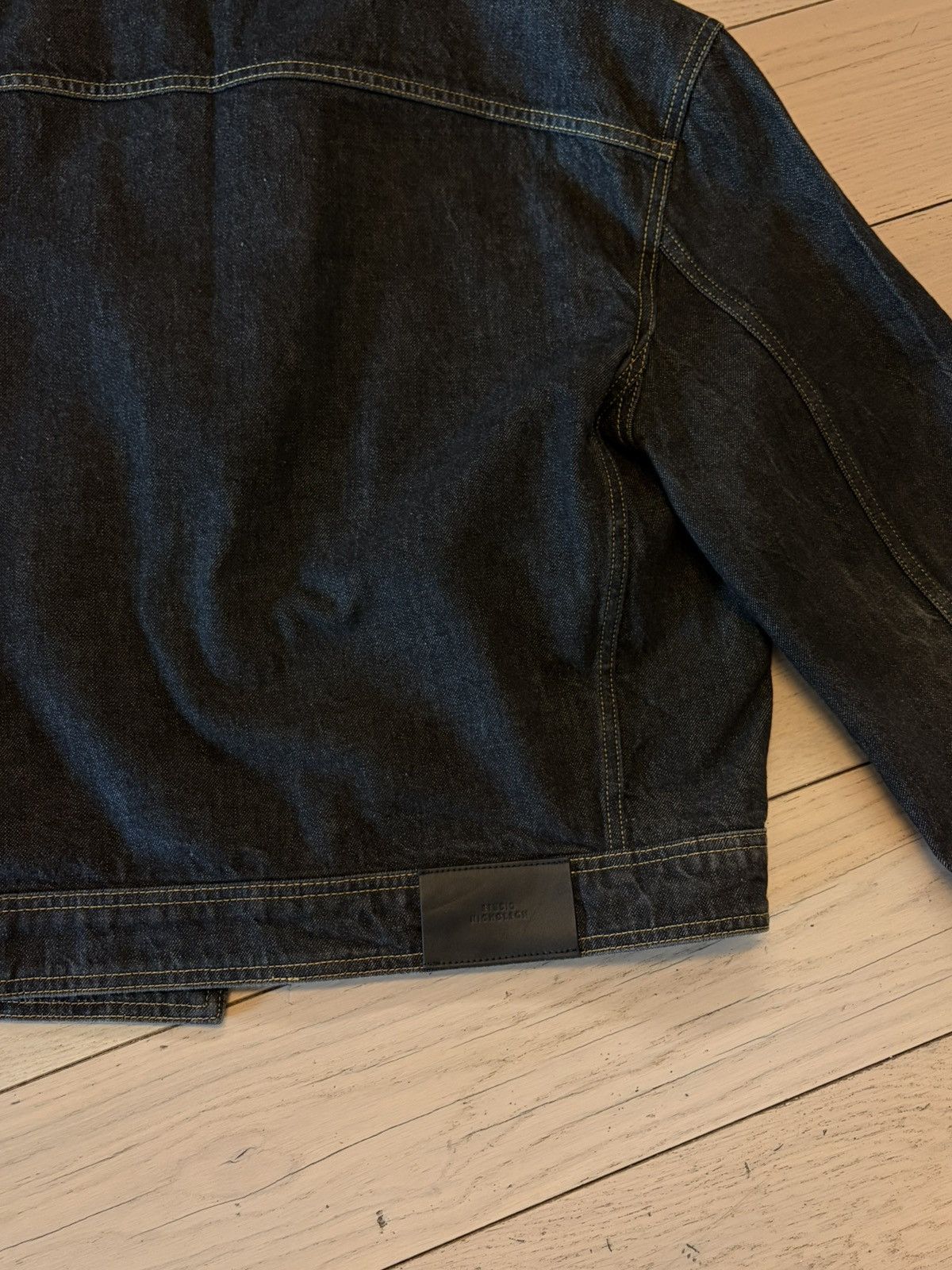 Studio Nicholson Studio Nicholson black Denim Jacket Size US S / EU 44-46 / 1 - 8 Thumbnail