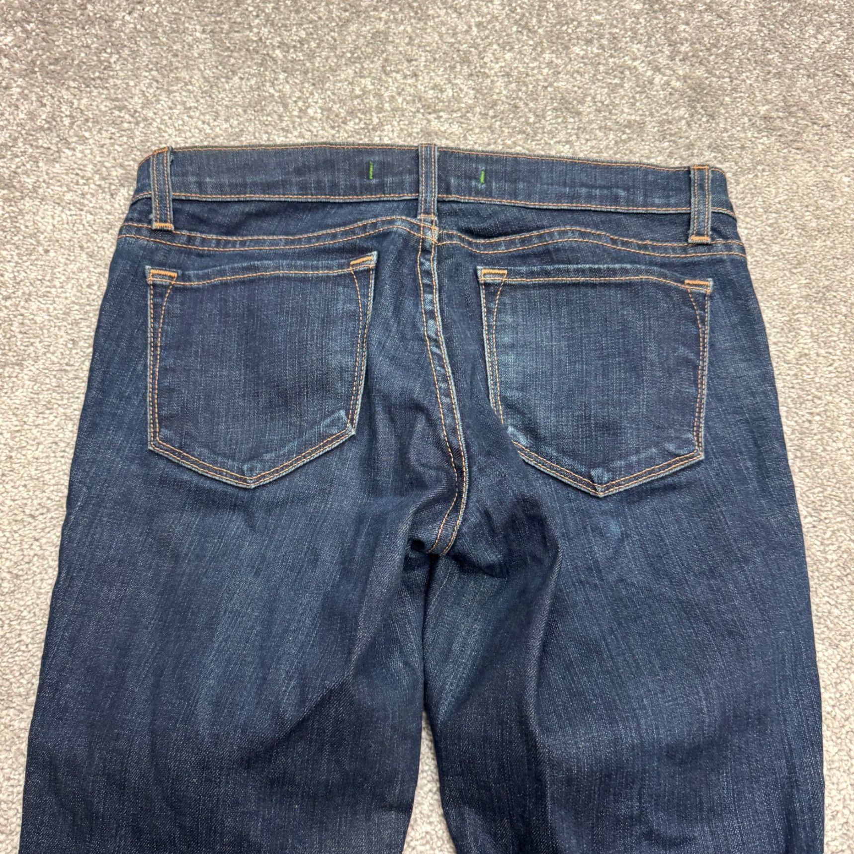 J Brand VINTAGE J Brand Slim Straight Denim Jeans Womens 30 Blue Dark Wash Streetwear 28-inch Girls Size 30" / US 8 / IT 44 - 4 Thumbnail