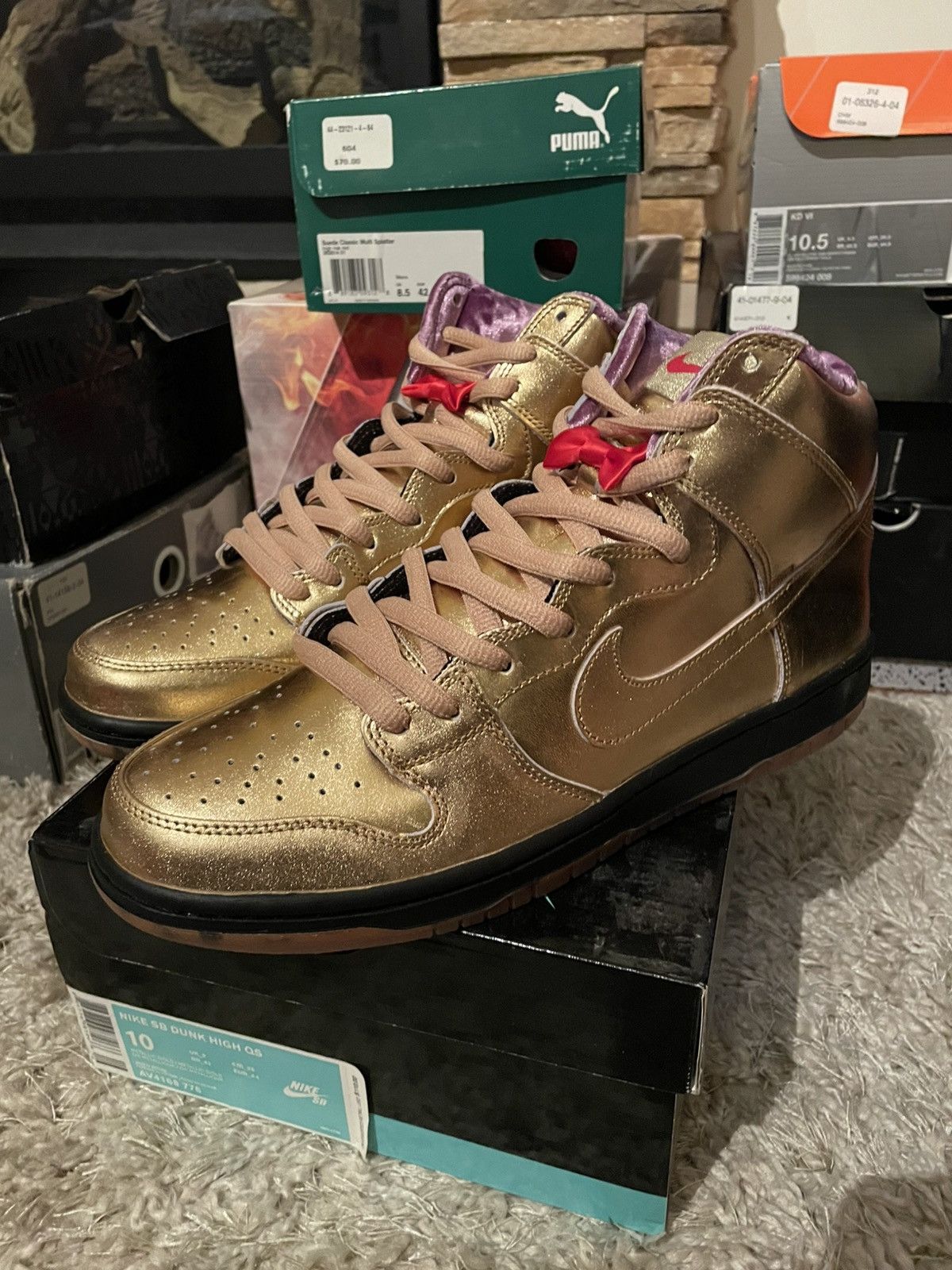 Nike SB Humidity x Nike Dink High Trumpet Size US 10 / EU 43 - 1 Thumbnail