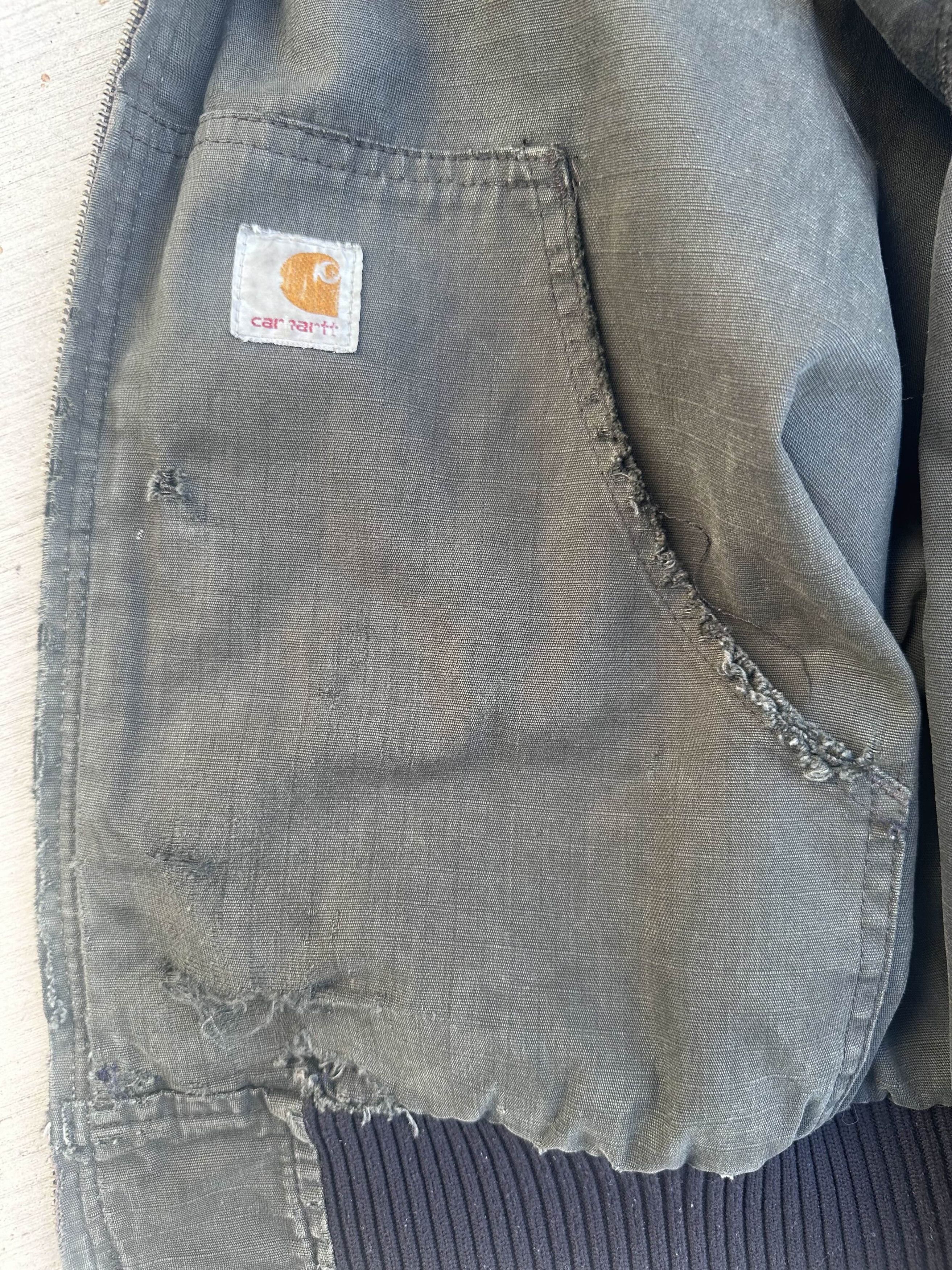 Carhartt 🛠️ Vintage Carhartt Detroit/Active Jacket Distressed Size US L / EU 52-54 / 3 - 7 Thumbnail