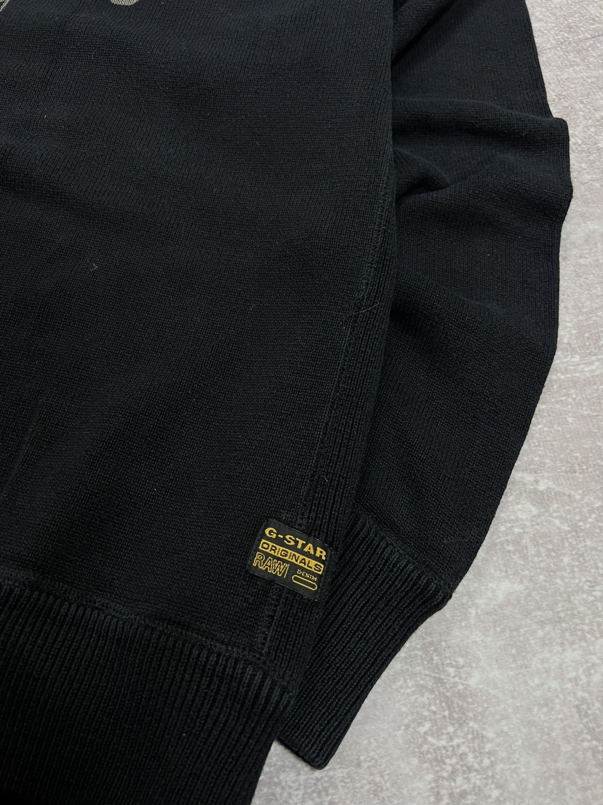 G-Star Vintage G Star Raw Sweater Big Logo Y2K Size US M / EU 48-50 / 2 - 4 Thumbnail