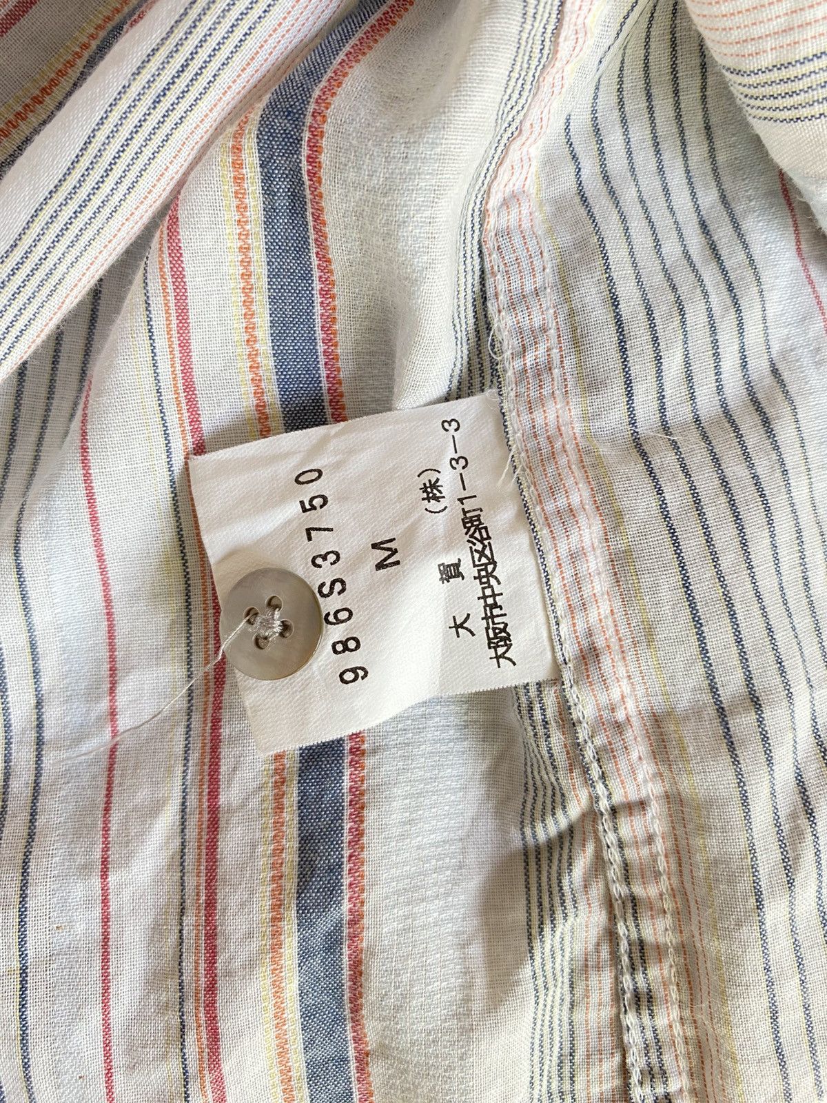 Morgan Homme MORGAN White Striped Short-Sleeve Shirt Size US M / EU 48-50 / 2 - 8 Thumbnail