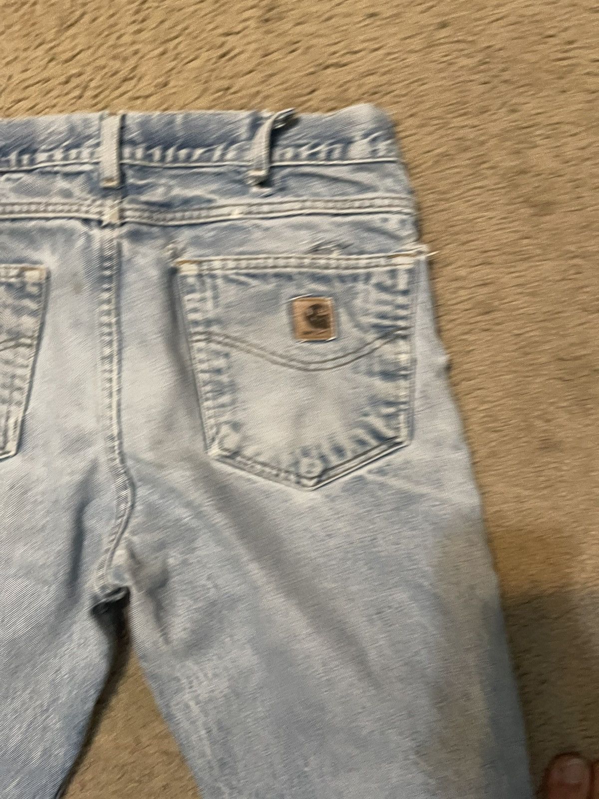 Carhartt Distressed straight fit jeans carhartt Size US 32 / EU 48 - 10 Thumbnail