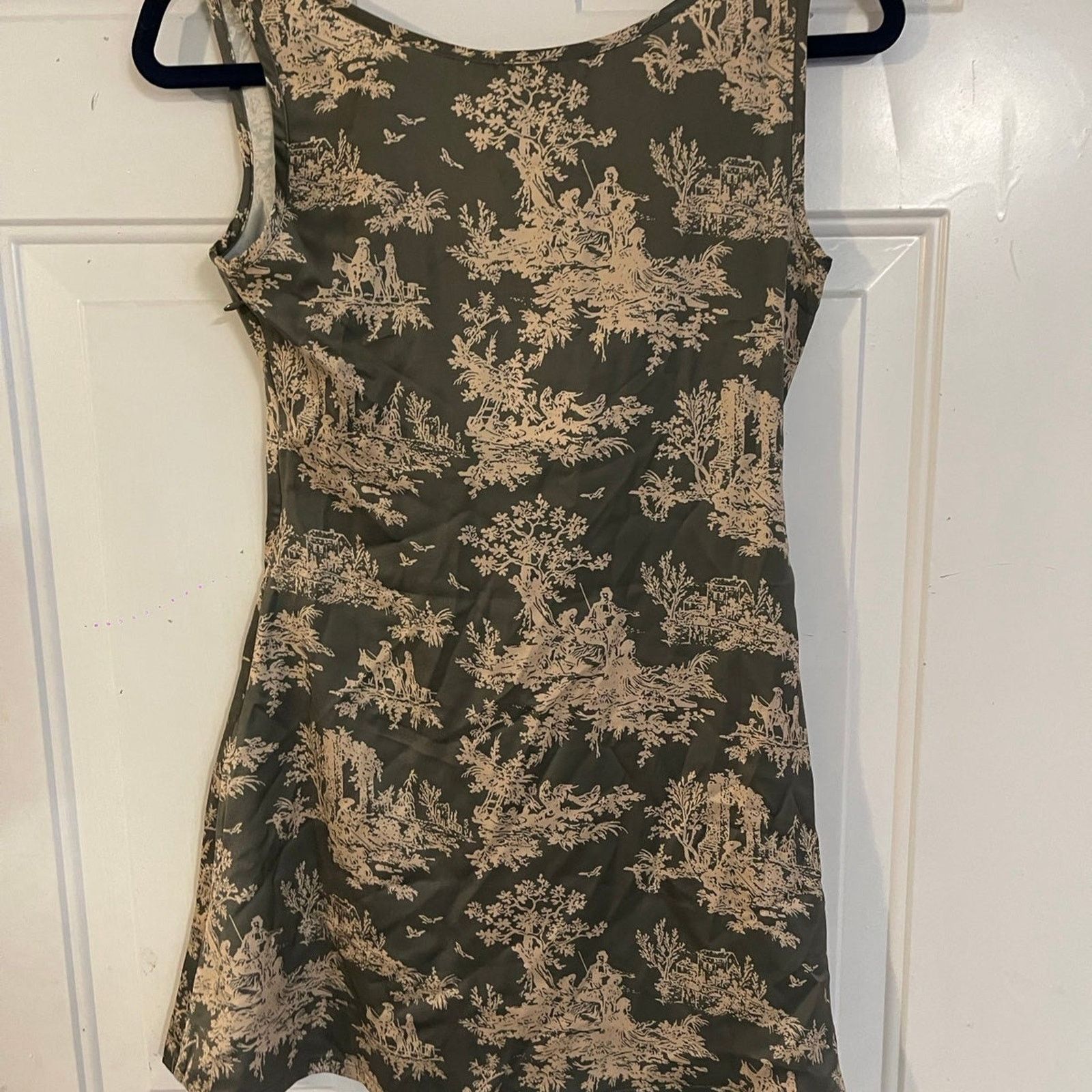 Miaou MIAOU GINGER FLORAL-PRINT WOVEN MINI DRESS SZ:S NWT Size M / US 6-8 / IT 42-44 - 7 Thumbnail