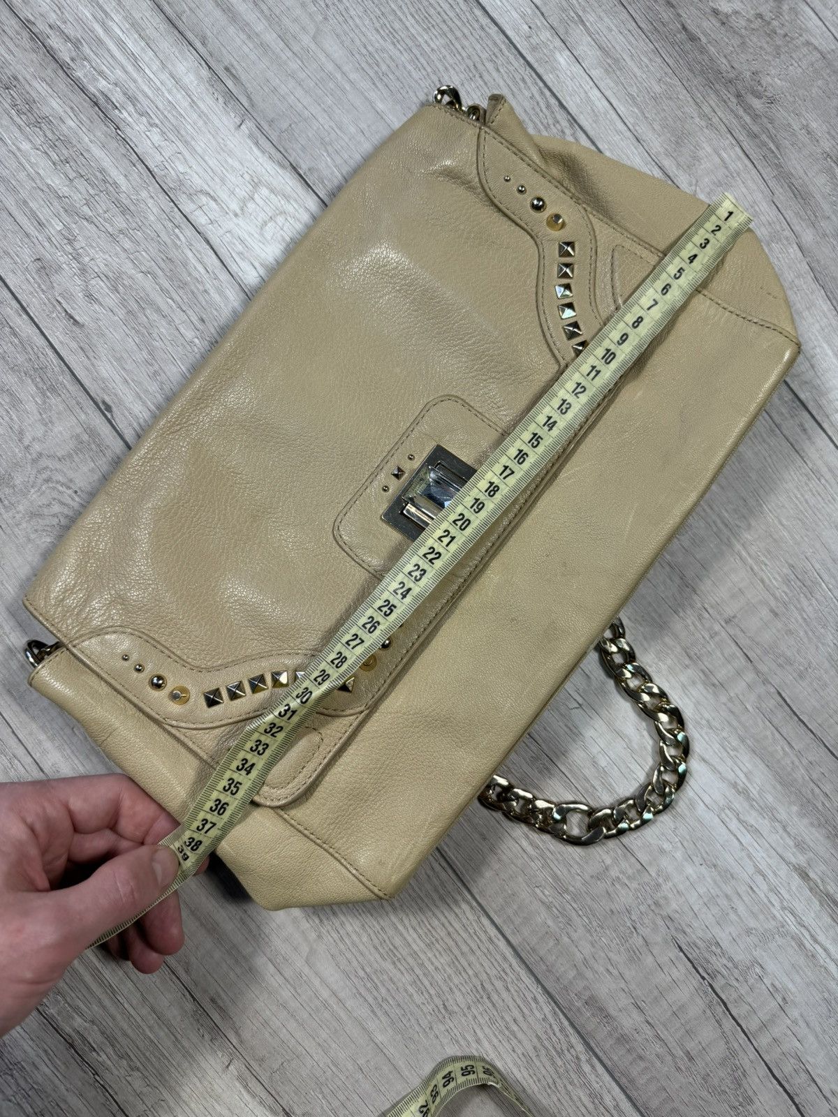 Japanese Brand VTG JUICY COUTURE RARE Y2K Japan Rick Style Gold Handbag Size ONE SIZE - 15 Thumbnail