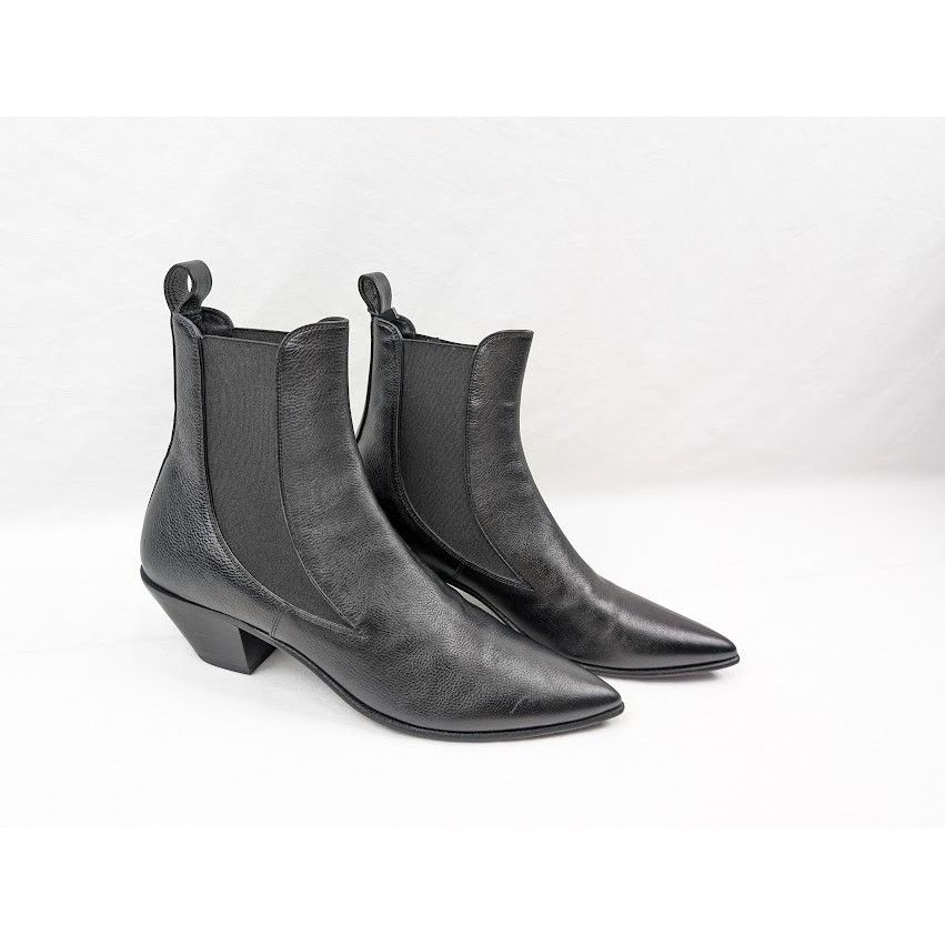 Saint Laurent Paris o1rshd1 Banana 50 EL Bo Riverside Boots in Nero Size US 8 / EU 41 - 12 Thumbnail