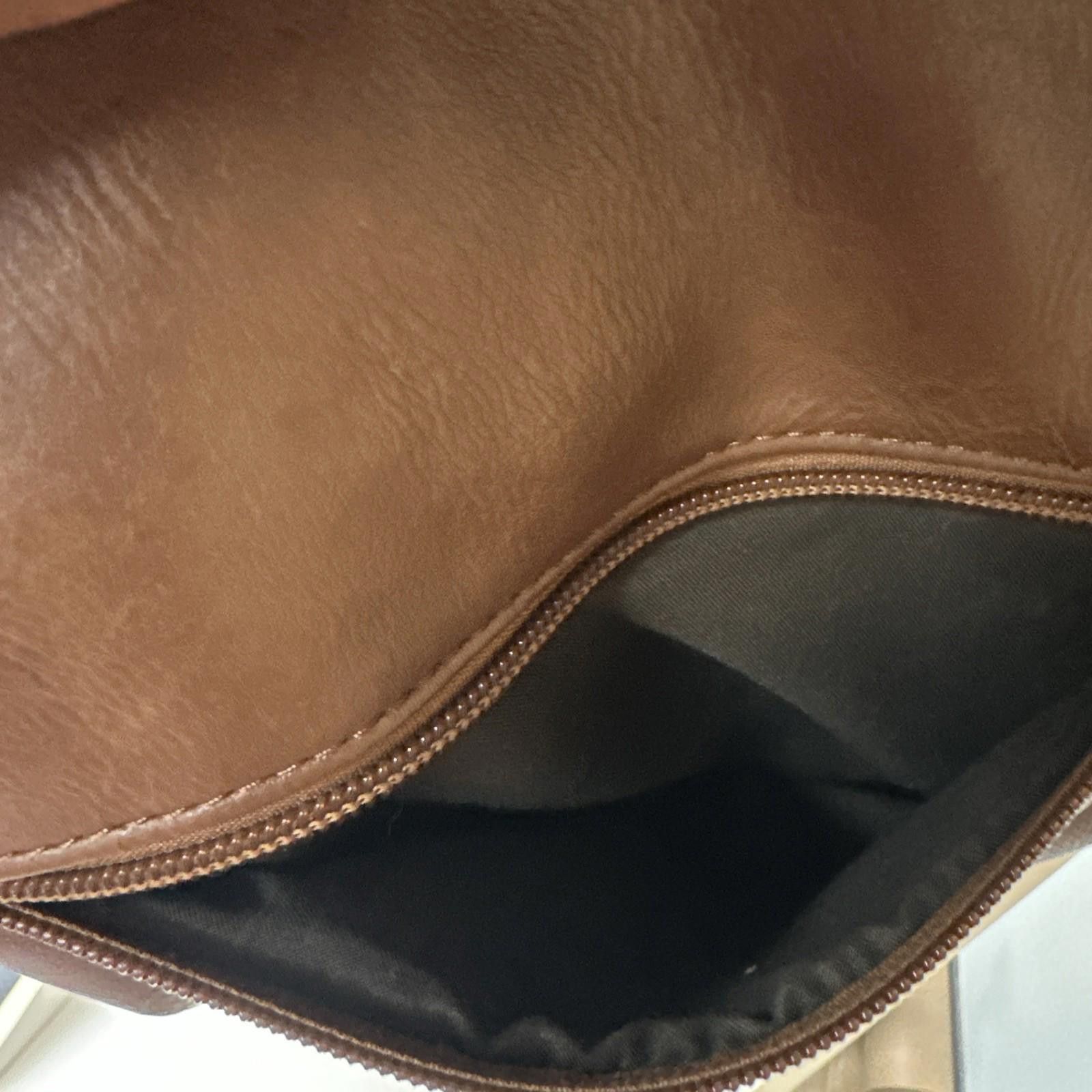 Other LXY Vegan Leather Laptop Backpack Book Bag Adjustable Straps Size ONE SIZE - 5 Thumbnail