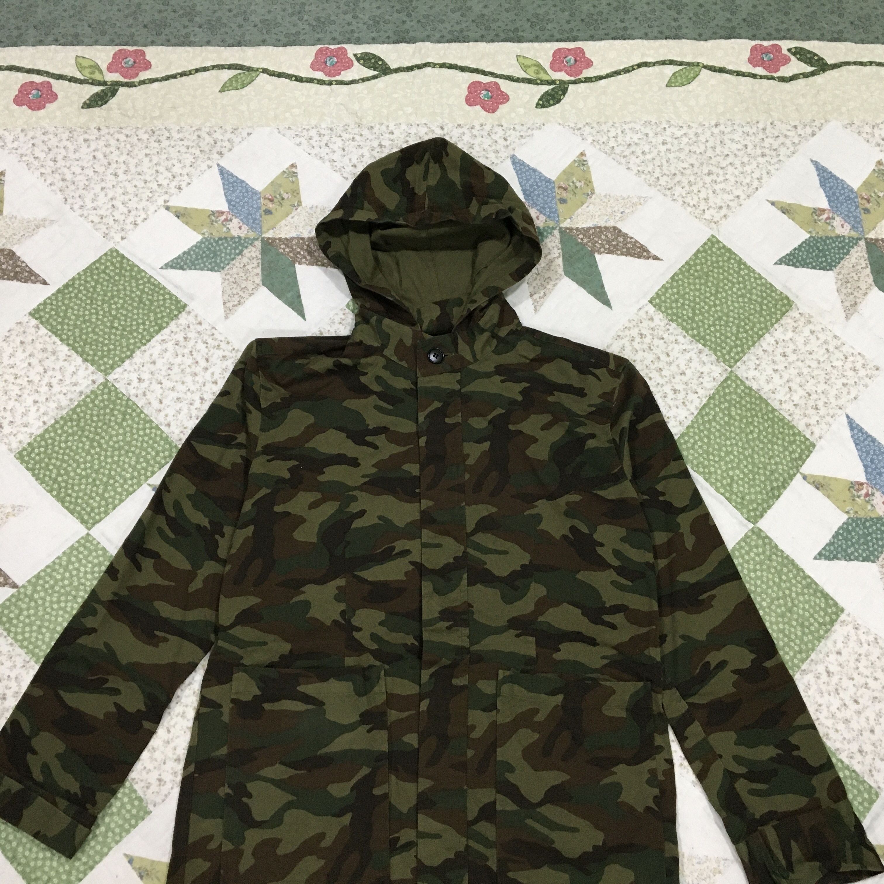 Designer × Michel Klein Michel Klein Camouflage Hoodie Size US S / EU 44-46 / 1 - 3 Thumbnail