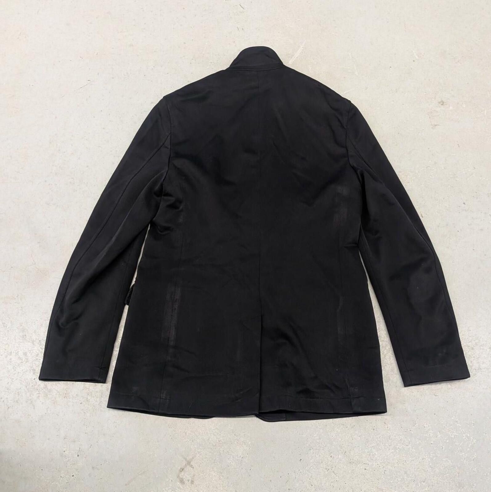 Dirk Bikkembergs Dirk Bikkembergs Black Zip-Up Blazer Jacket Made in Italy Size US M / EU 48-50 / 2 - 2 Thumbnail