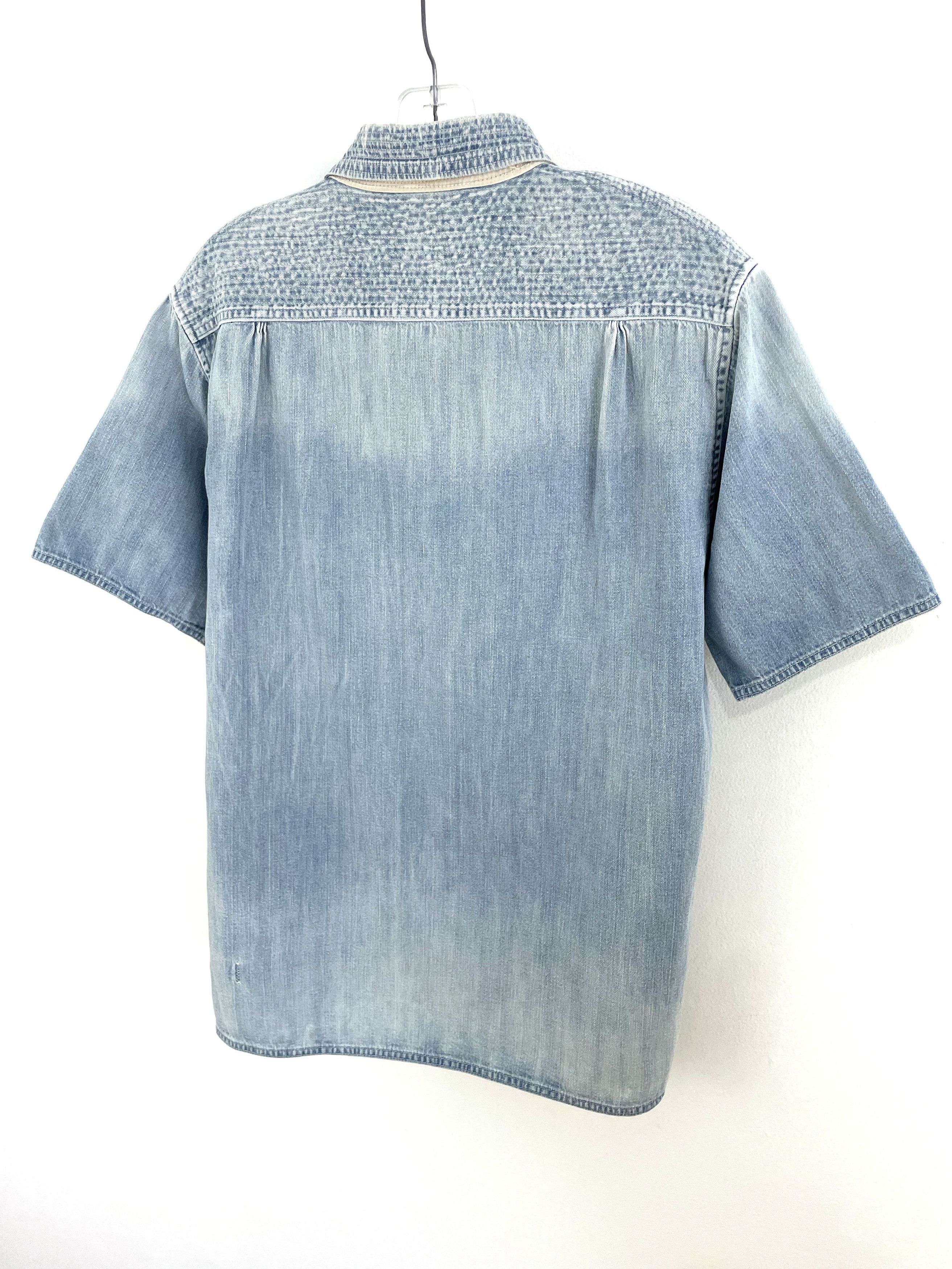 Kapital Cargo Denim Shirt Size US L / EU 52-54 / 3 - 11 Thumbnail
