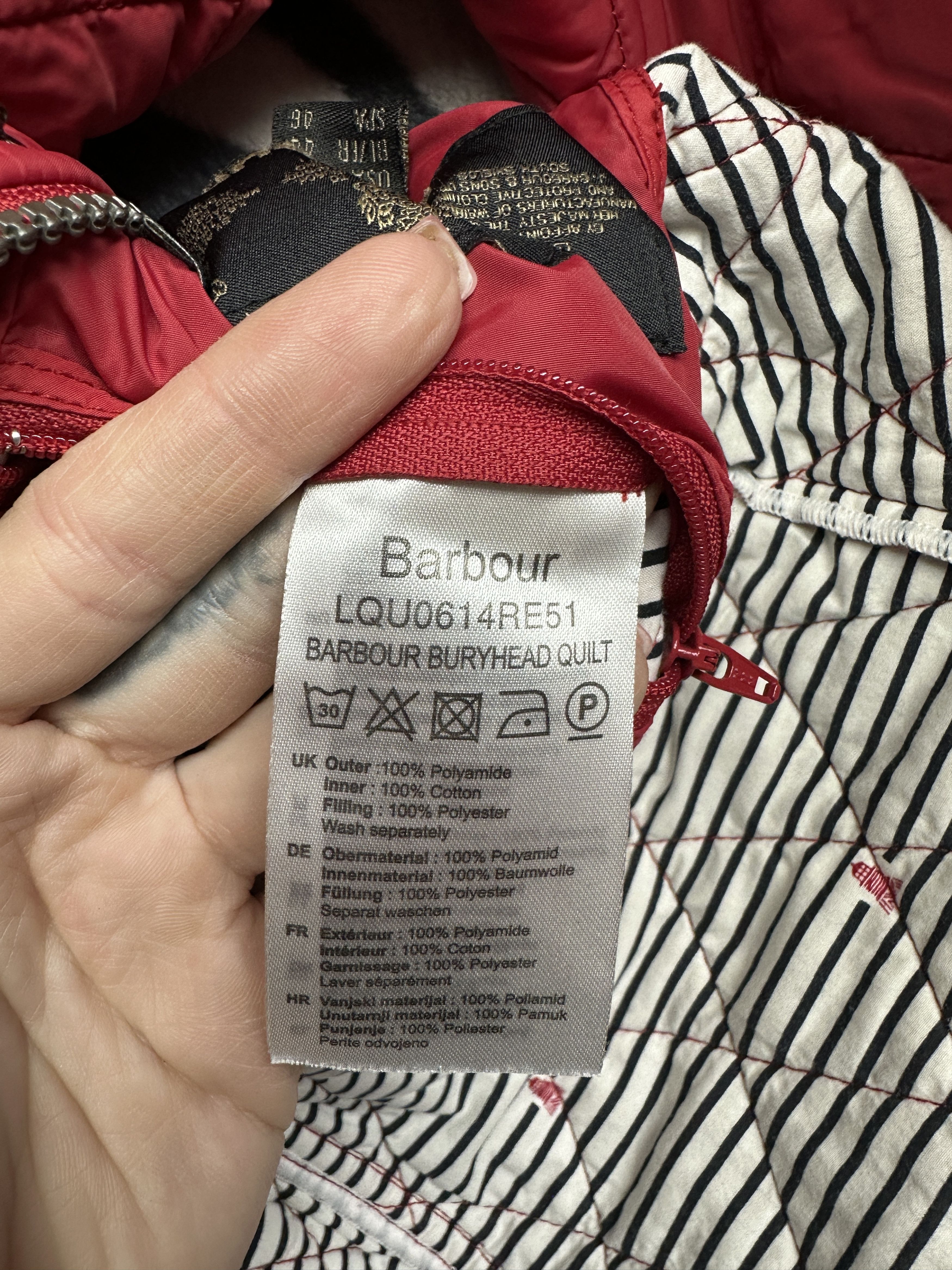 Barbour Barbour Womens Buryhead Ouilted Jacket Size XL / US 12-14 / IT 48-50 - 7 Thumbnail