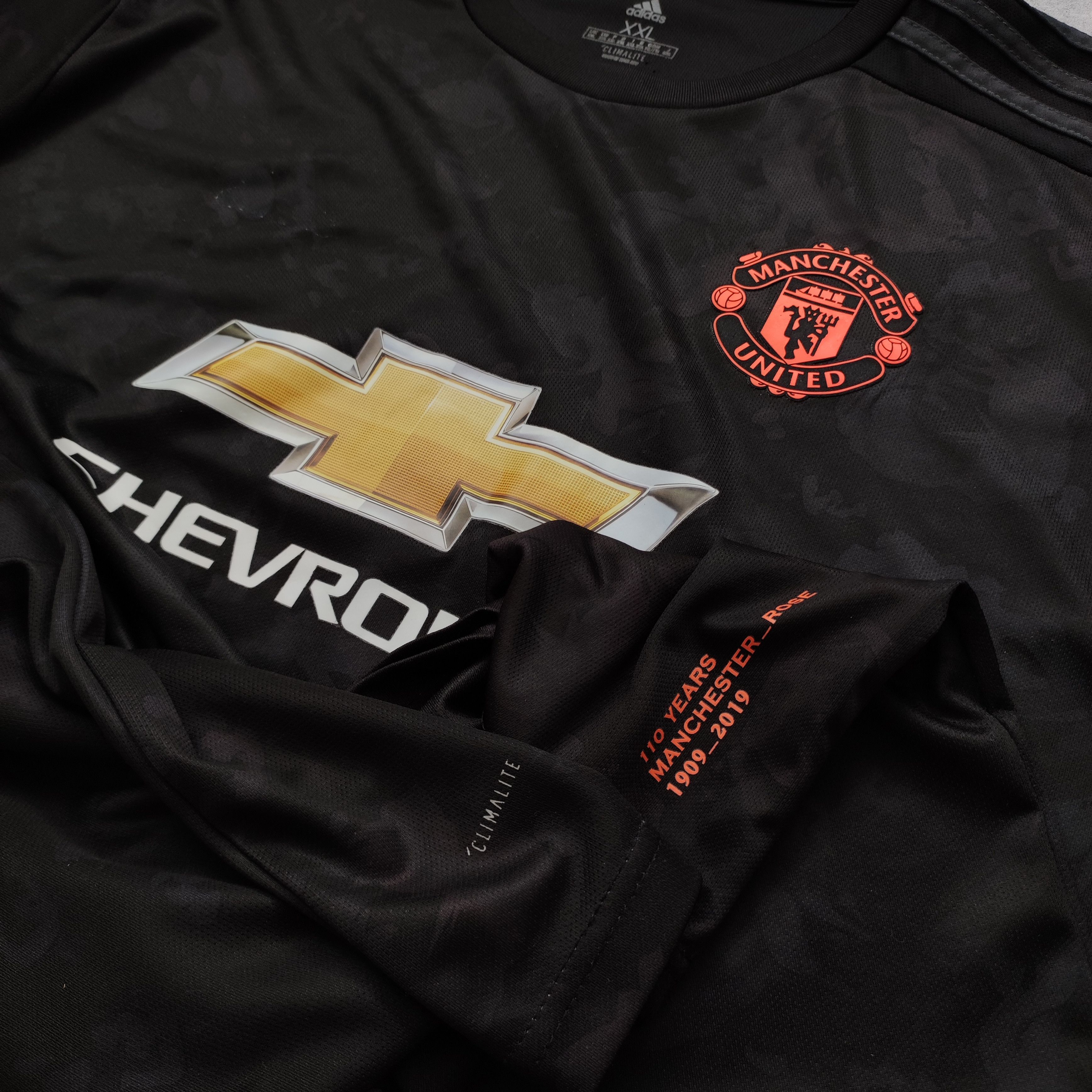 Adidas Adidas x Manchester United 2019 Third Football Jersey Size US XXL / EU 58 / 5 - 5 Thumbnail