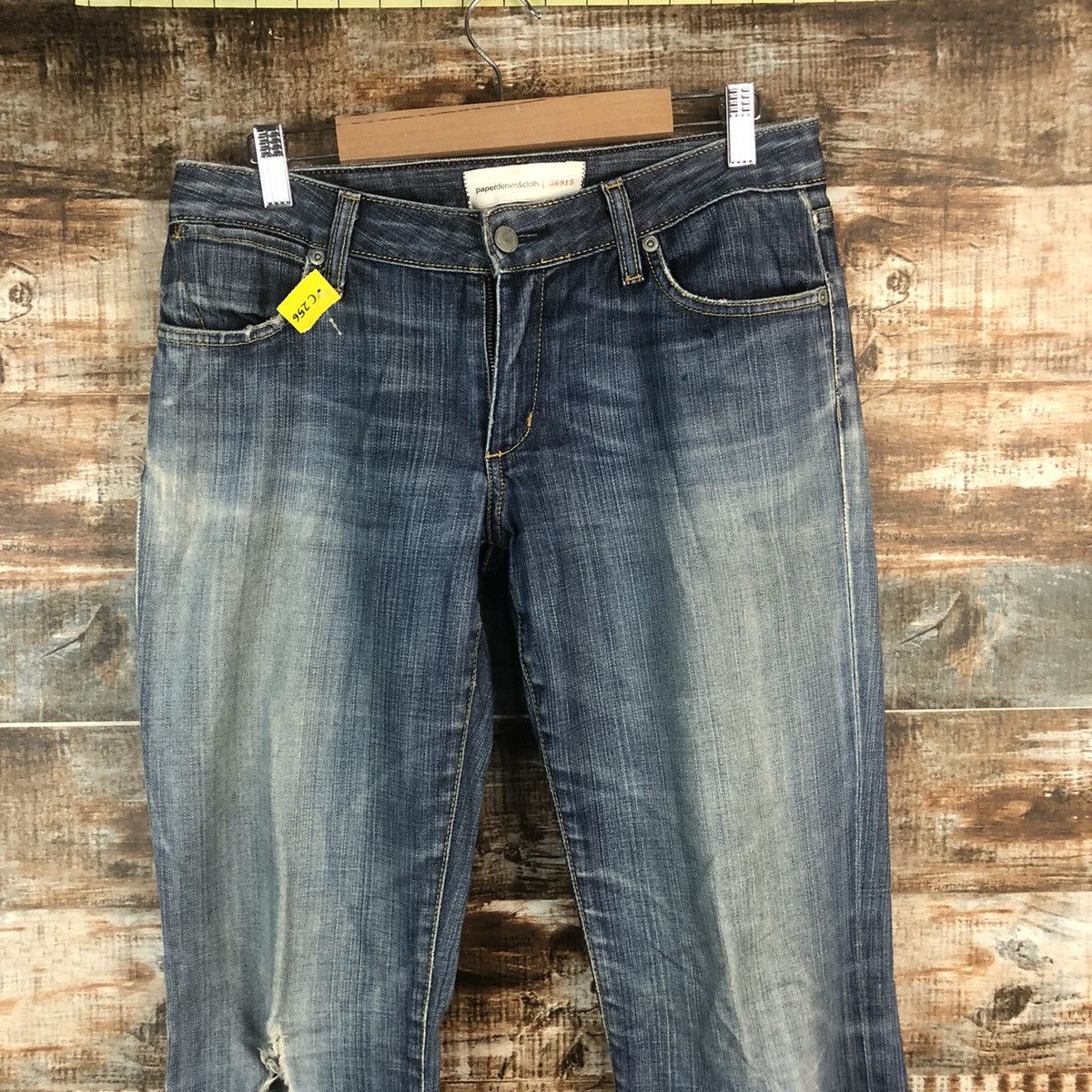Paper Denim & Cloth DL Paper Denim & Cloth Blue Denim Pants #C256 Size US 27 - 4 Thumbnail