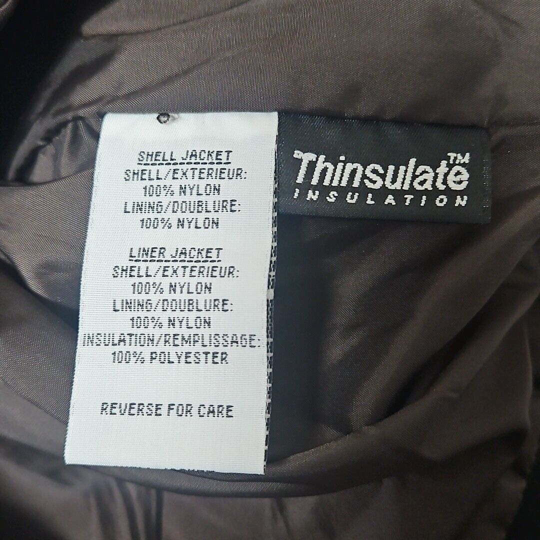 I. Spiewak And Sons Spiewak & Sons Puffer Jacket Womens Size L Brown Thinsulate Size L / US 10 / IT 46 - 8 Thumbnail